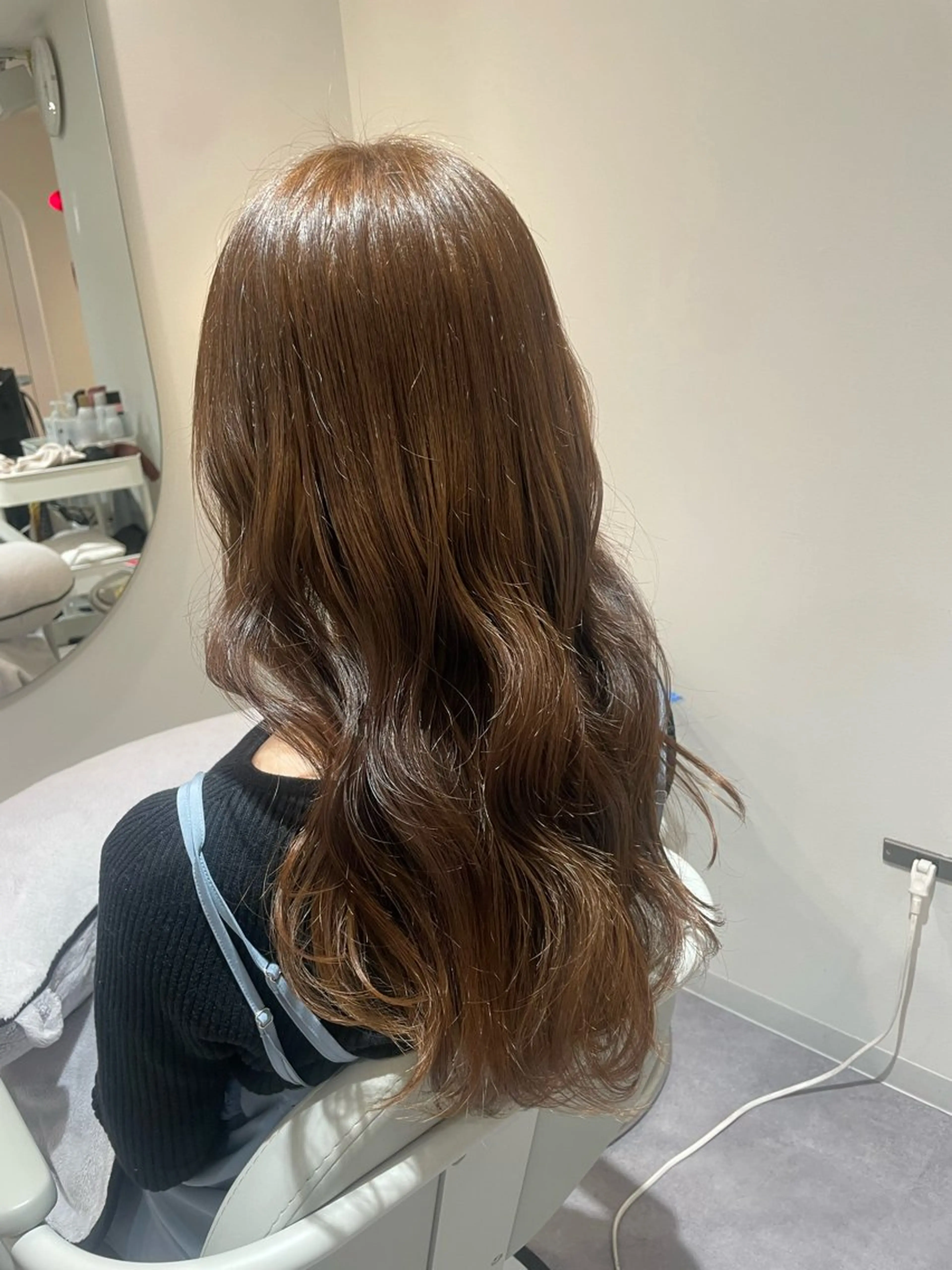 ロング 廣岡 采音のヘアスタイル