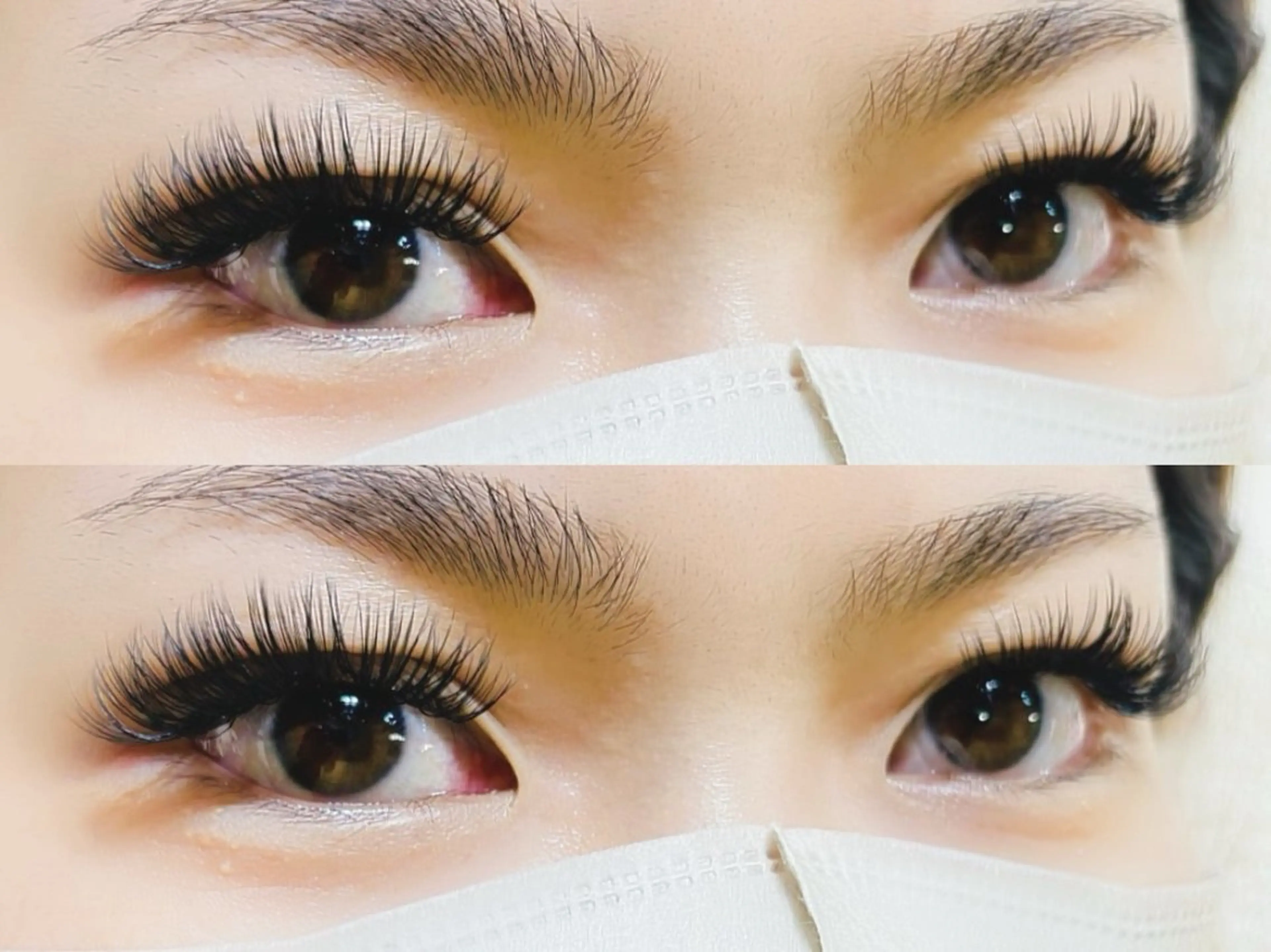 マツエク・マツパ 付け放題 バインドロック 束感まつ毛 フラットラッシュ パリジェンヌラッシュリフト マツエク リナ アメ村のマツエク・マツパデザイン