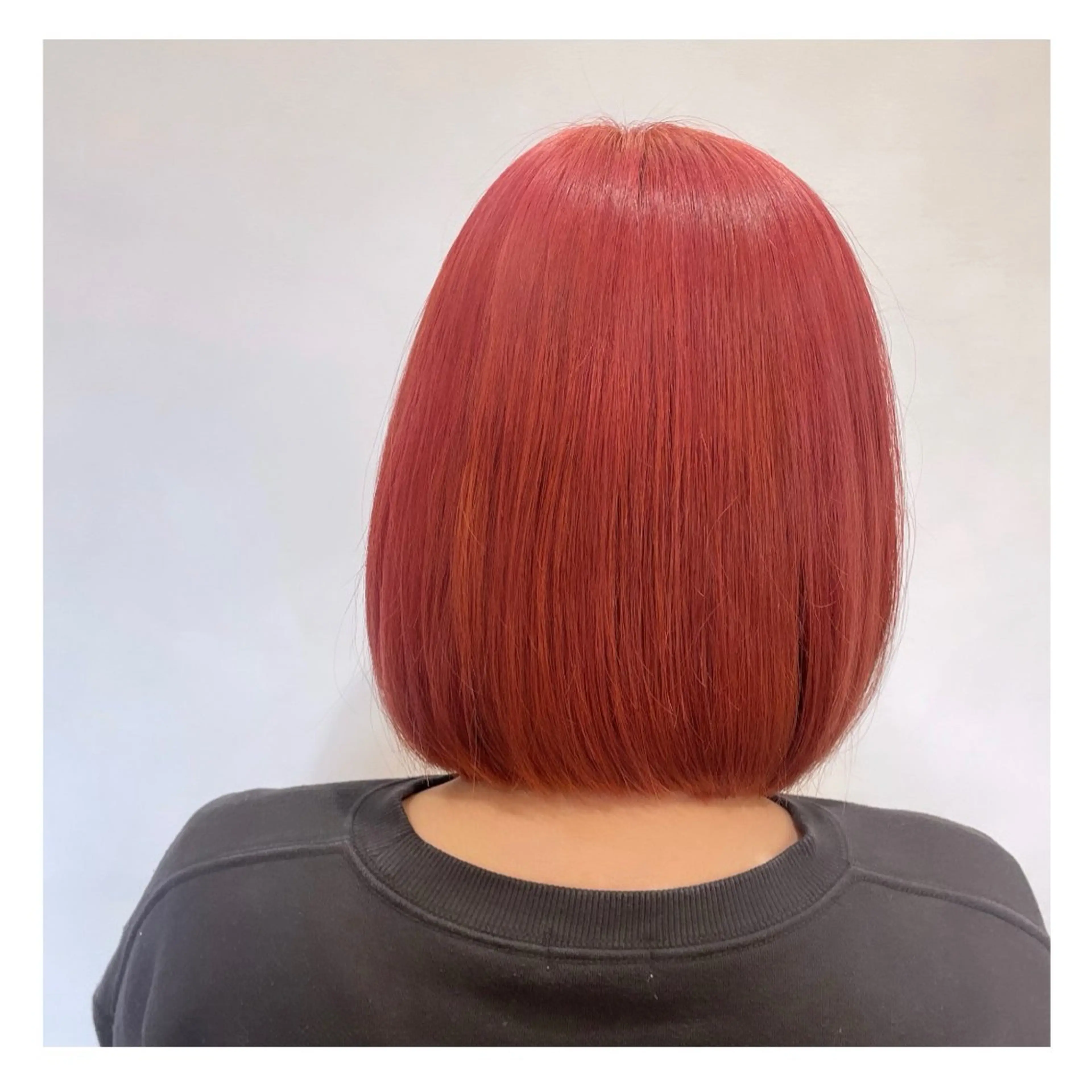 ショート カラー ブリーチ ピンクカラー ヘアカラー トリートメント ❁⃘ ち だ り さ ❁⃘のヘアスタイル