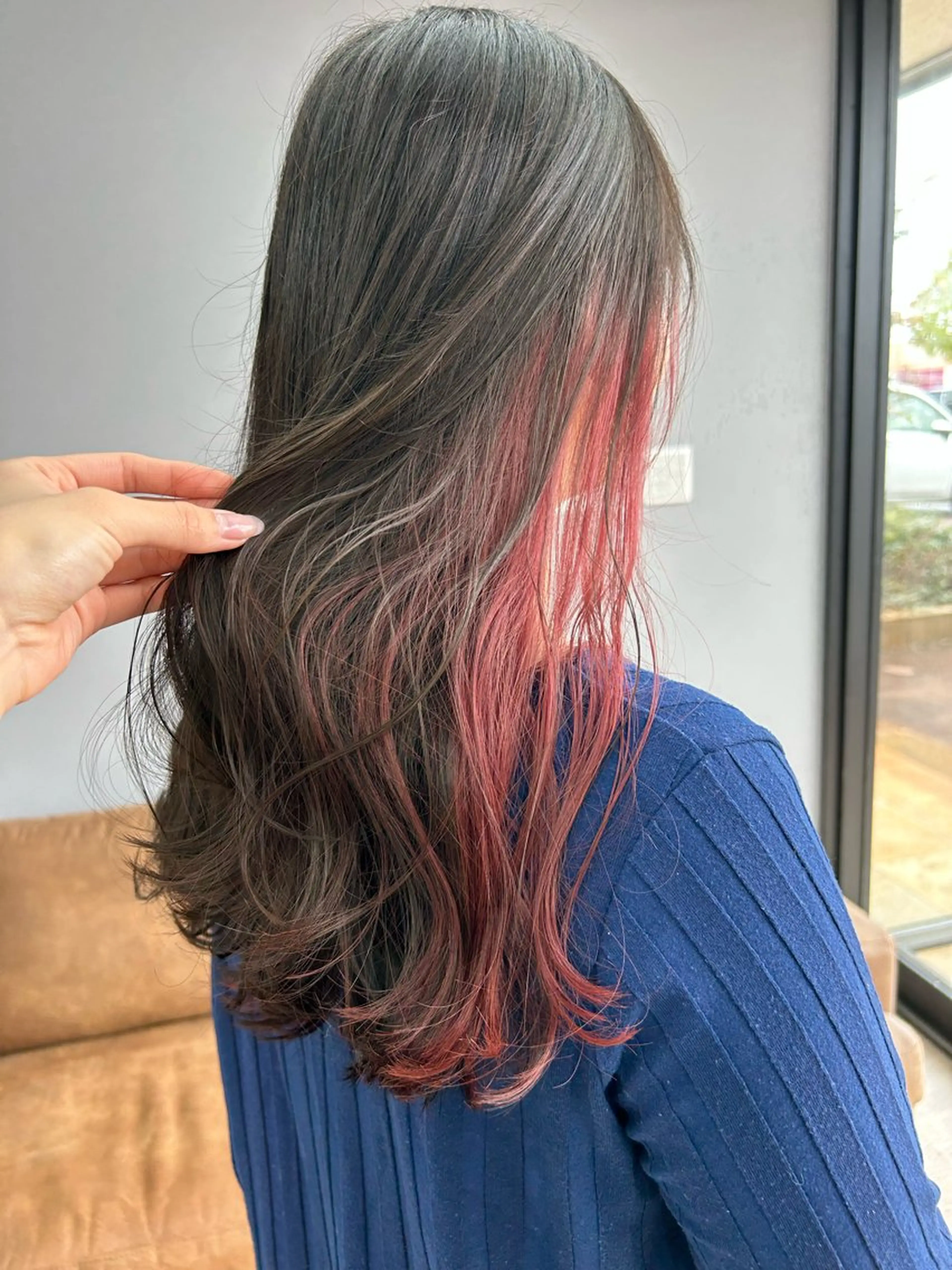 セミロング 🌸星名 萌々🌸 Recharme新保のヘアスタイル