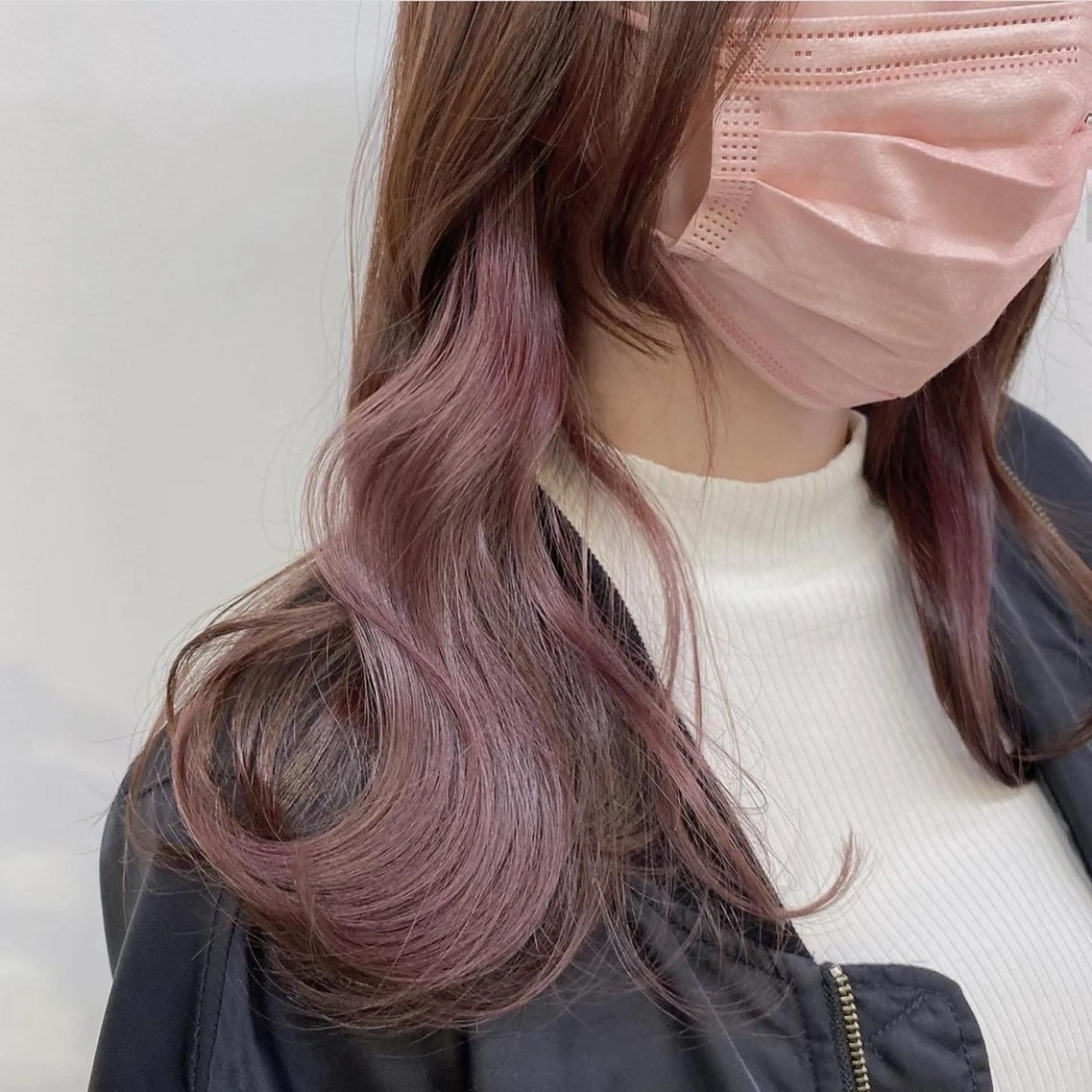 セミロング カラー ヘアカラー トリートメント ヘッドスパ ヘアセット 🥞ベージュ系カラー 【すずきりほ】🥞のヘアスタイル