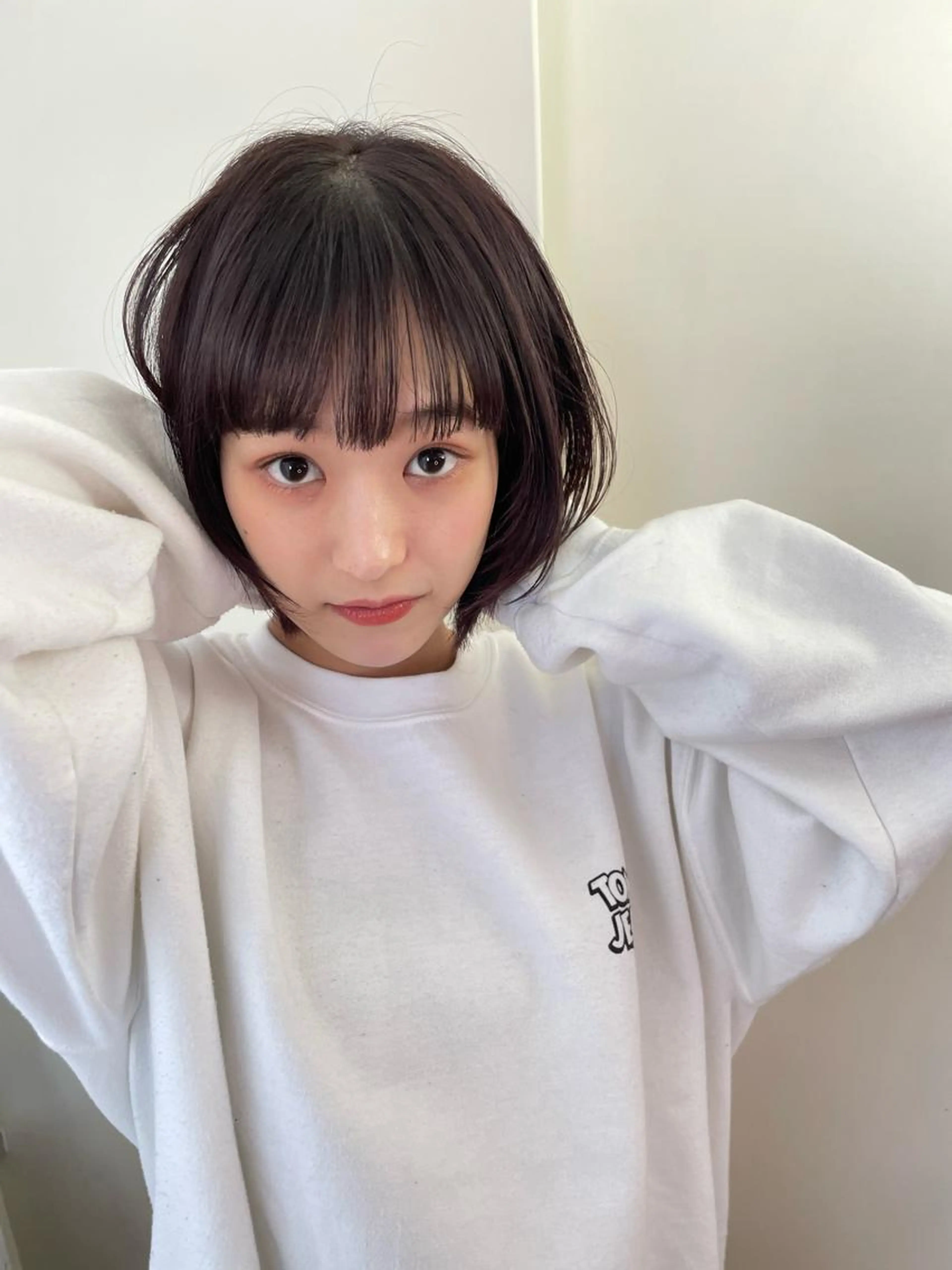 就活生必見‼️黒染め使わないダークカラー＋艶トリートメントの写真