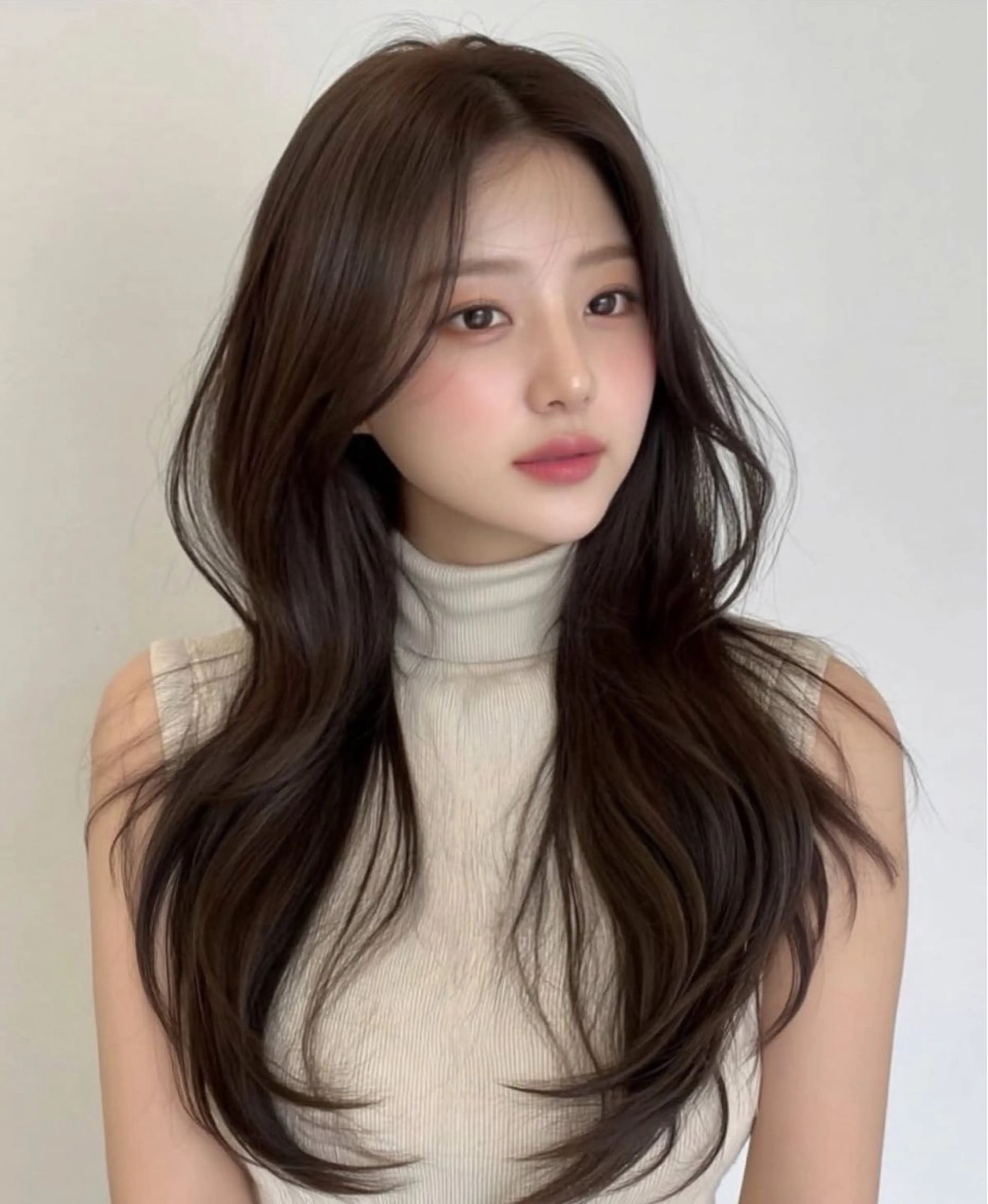 ロング カラー レイヤーカット Wehlen所属・透明感カラー🌟 keisukeのヘアスタイル