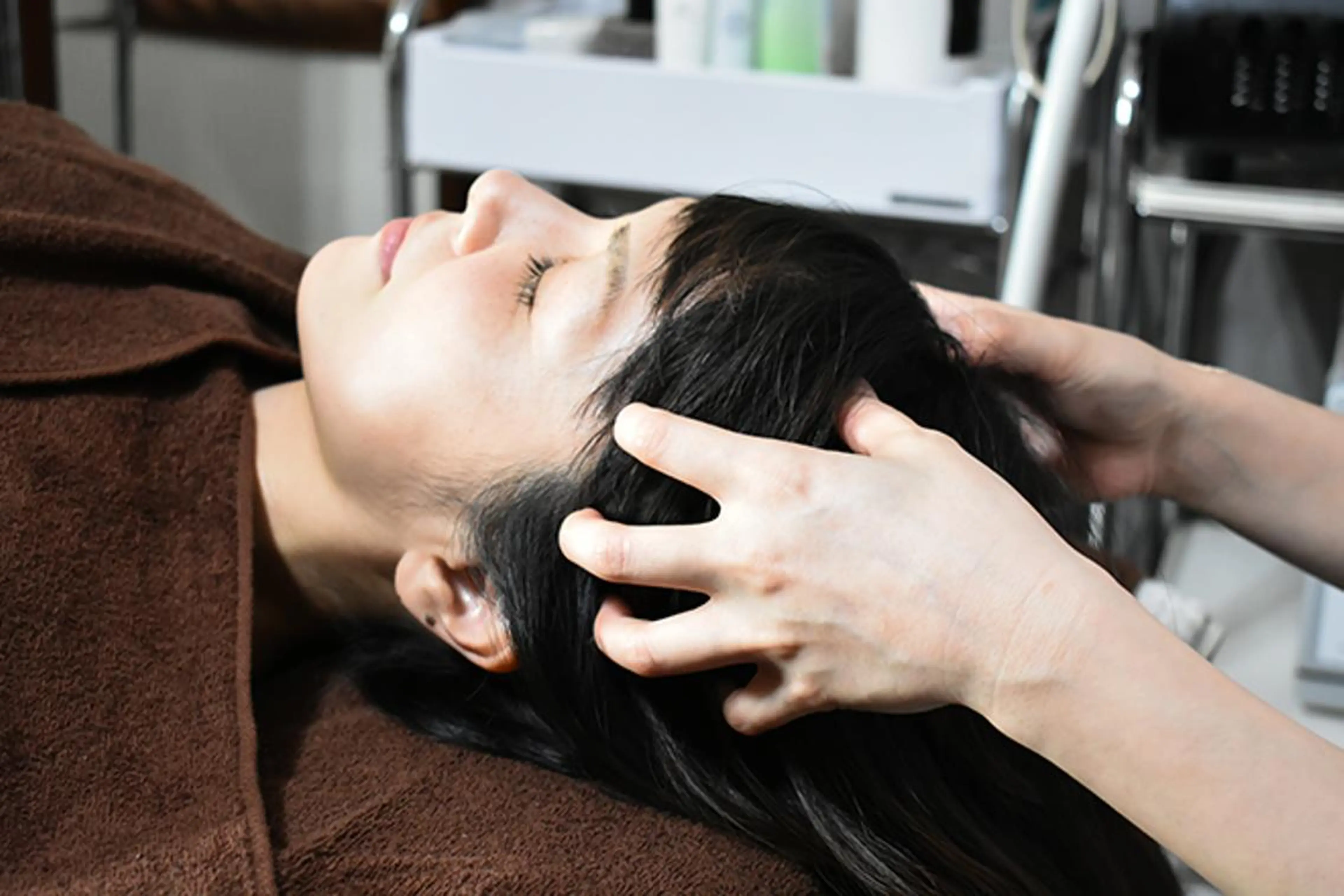 【目の疲れに】ドライヘッドスパ 40分コースの写真