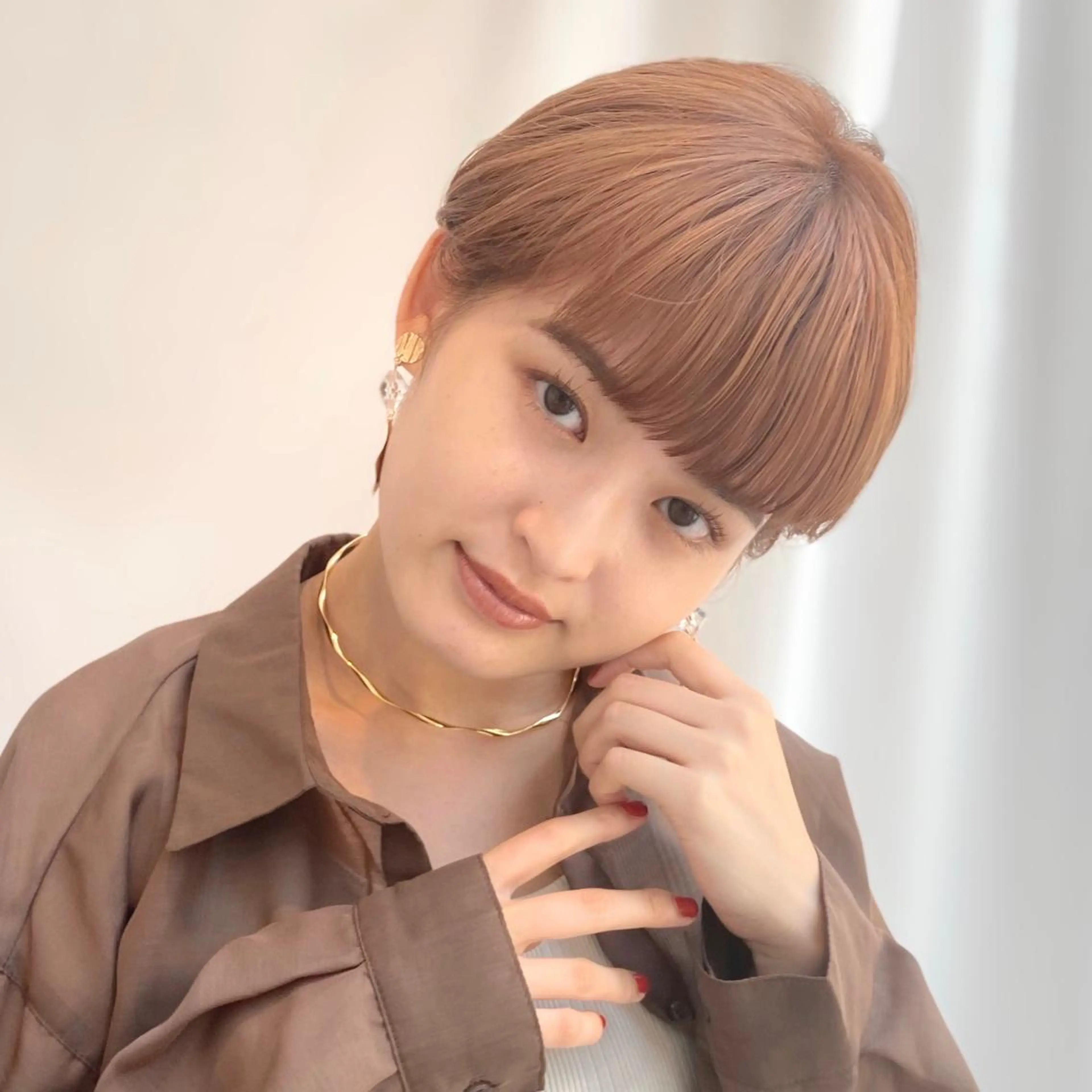 ショート 韓国くびれレイヤー 🇰🇷はづきのヘアスタイル