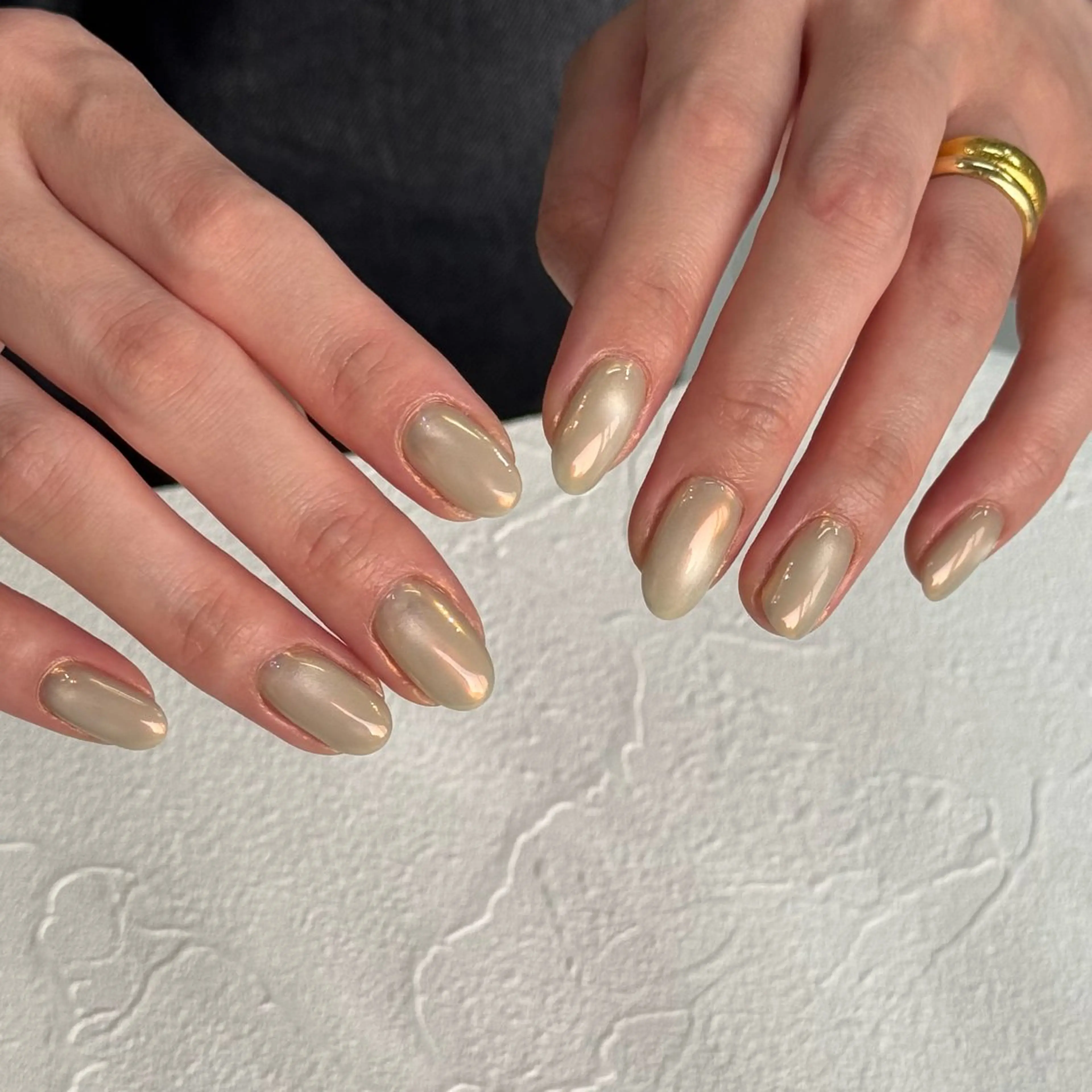 ネイル マグネットネイル ミラーネイル ハンドネイル HARUKA ネイリスト福岡/薬院のネイルデザイン