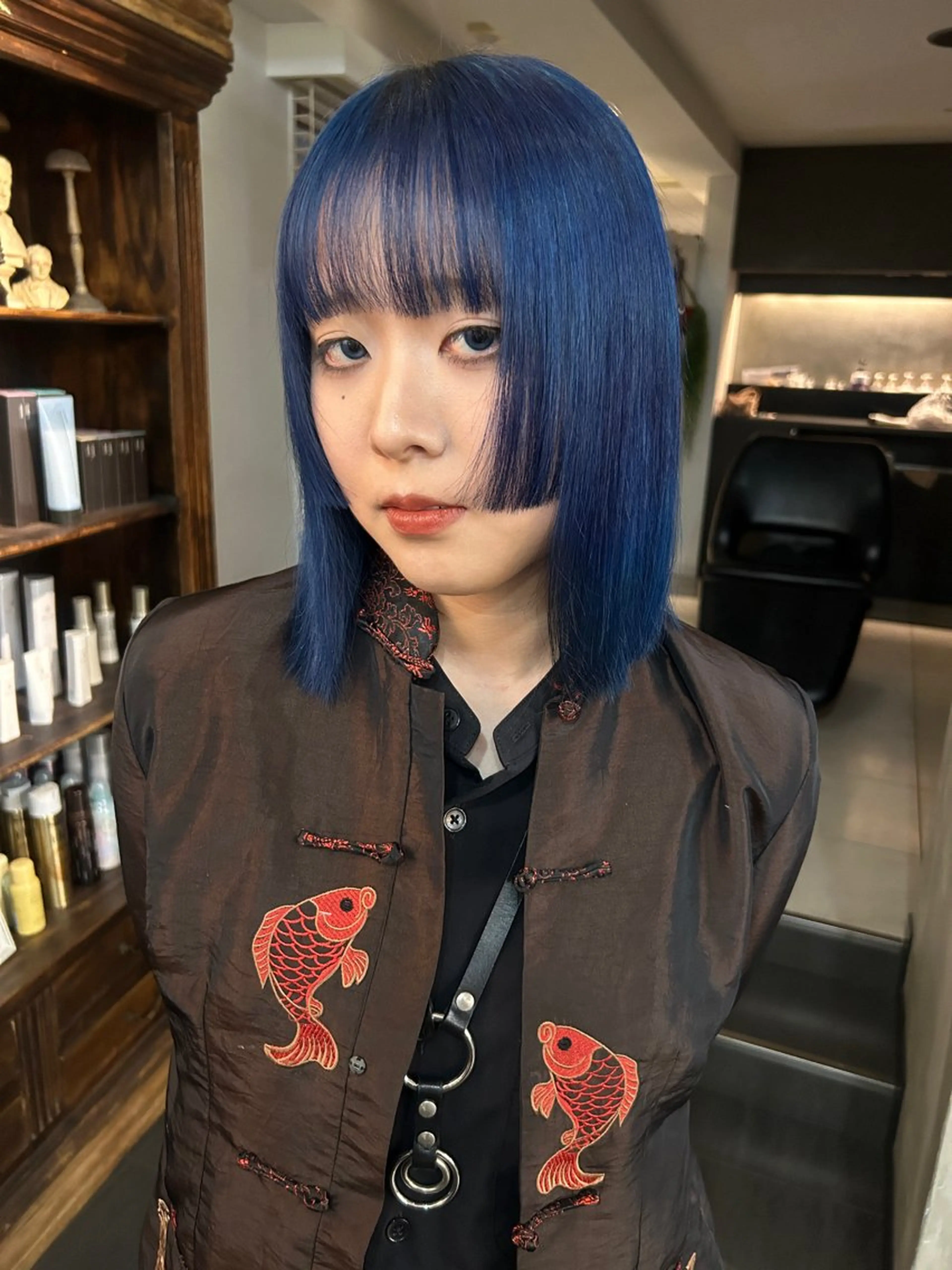 ミディアム カラー ヘアカラー トリートメント デザイン/アレンジ ❤︎イシイレイのヘアスタイル