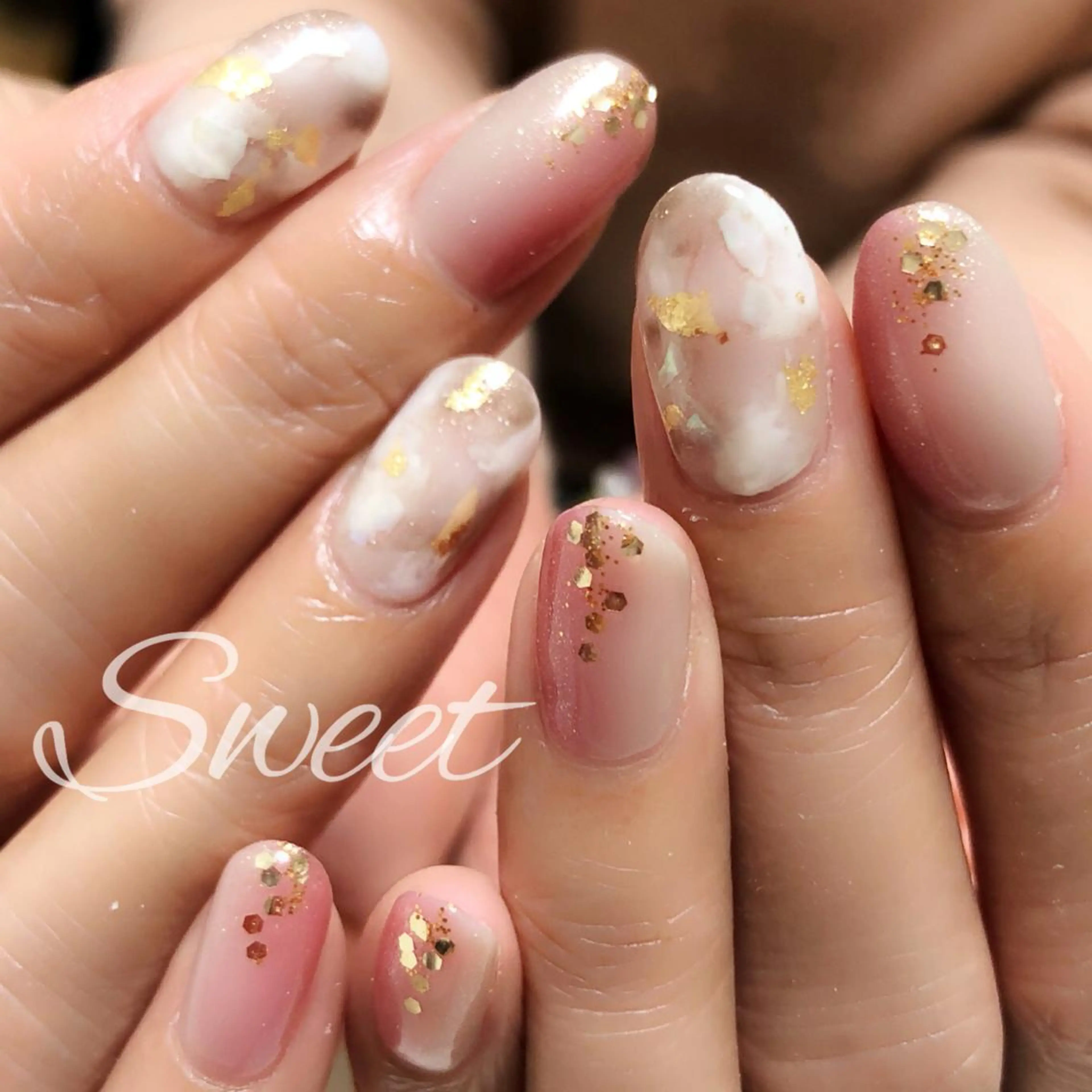 ネイル sweet 仲野陽子のネイルデザイン