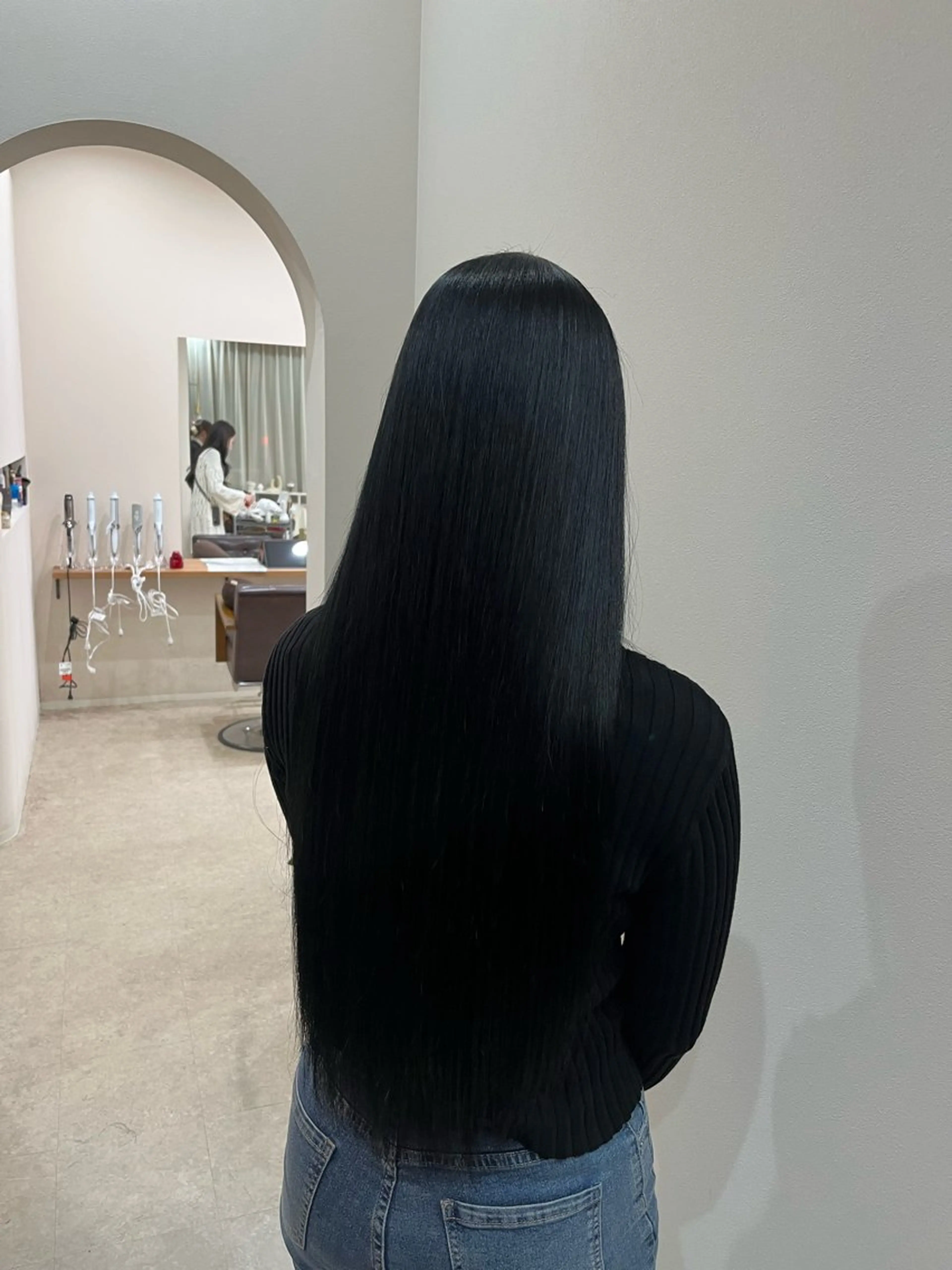 ロング カラー ヘアカラー mei/艶髪/透明感 カラー/ヘアセットのヘアスタイル