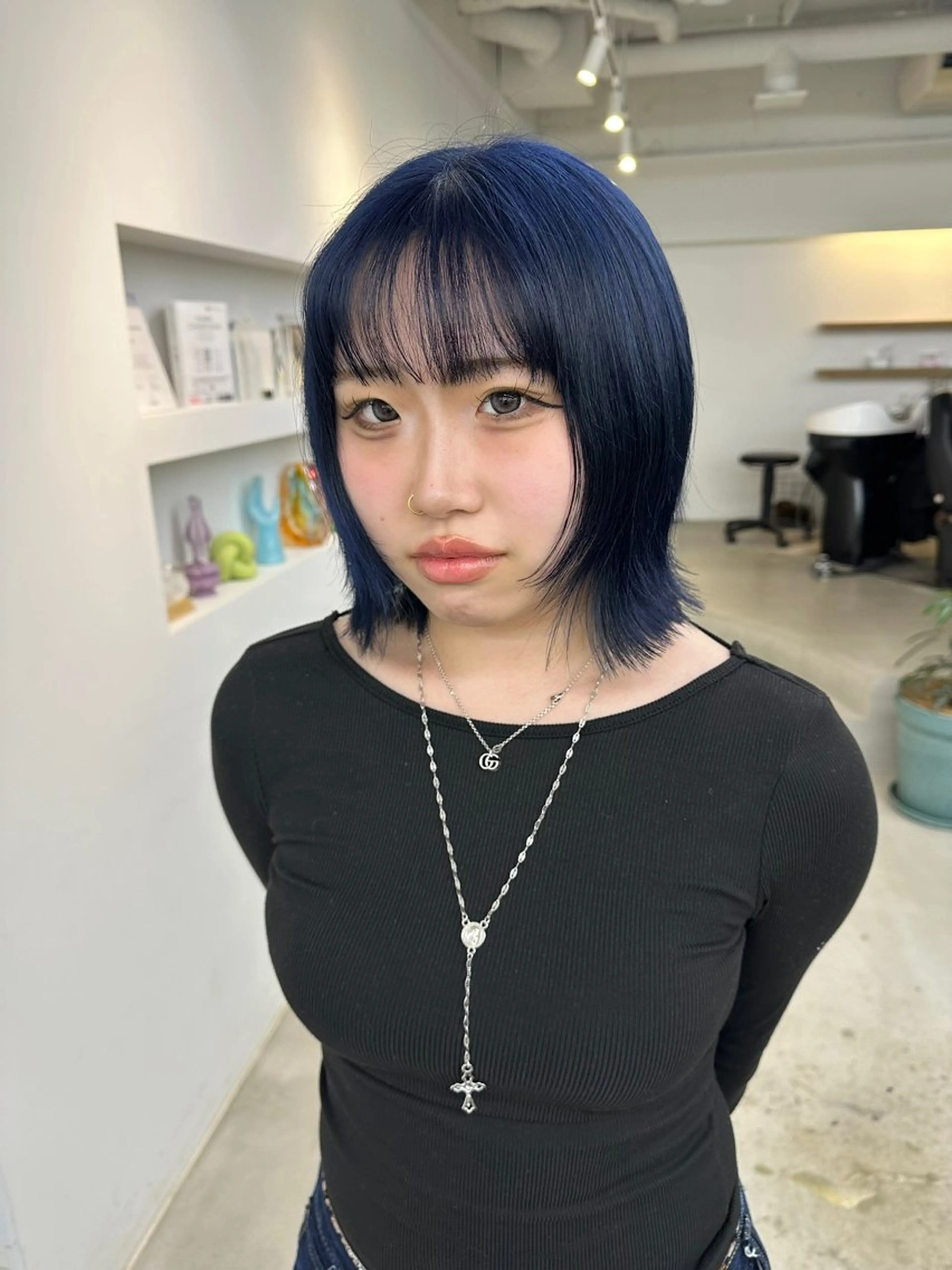 ミディアム カラー 【sica】 nanaのヘアスタイル