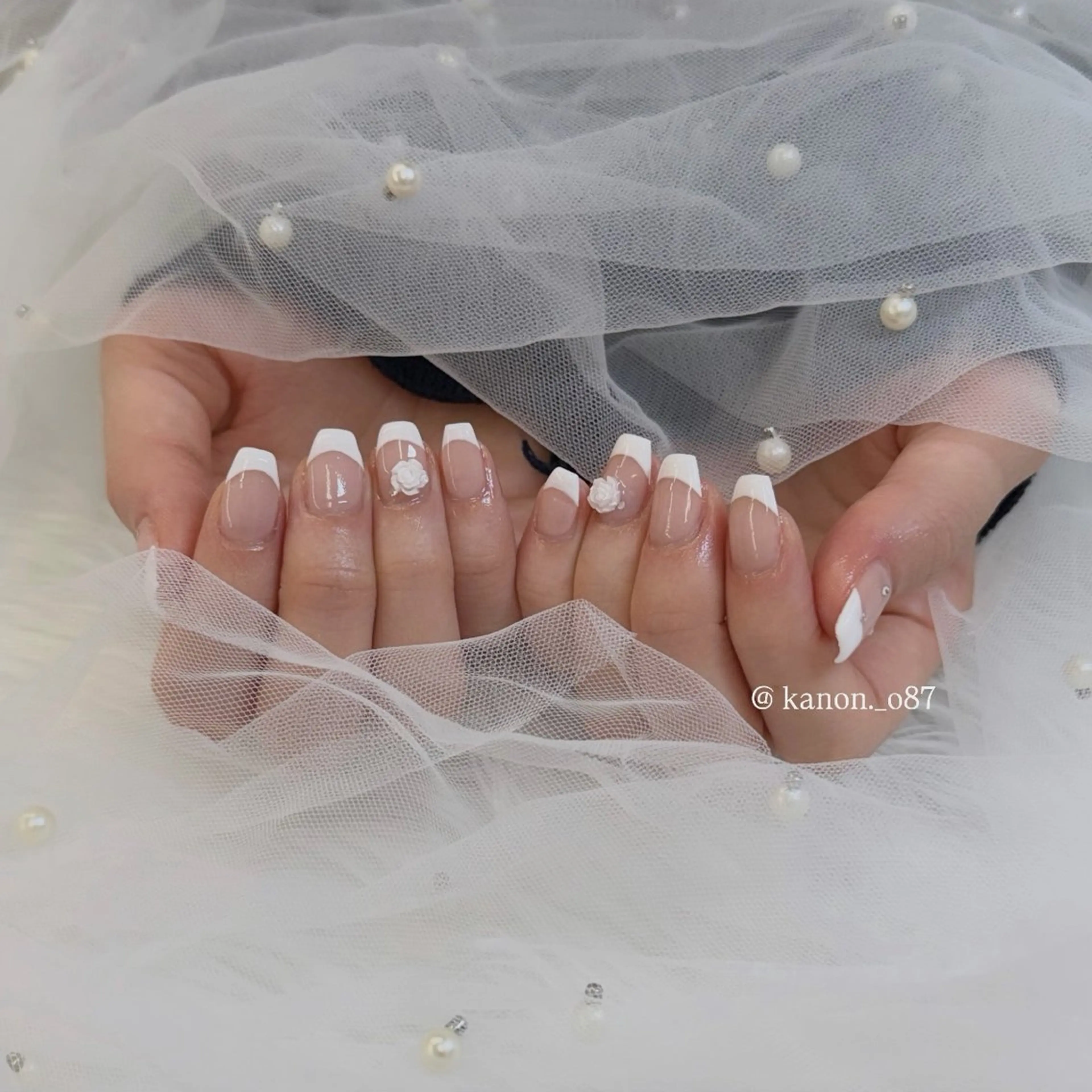 ネイル ハンドネイル Kanon❁ꔛ /パラジェルのネイルデザイン