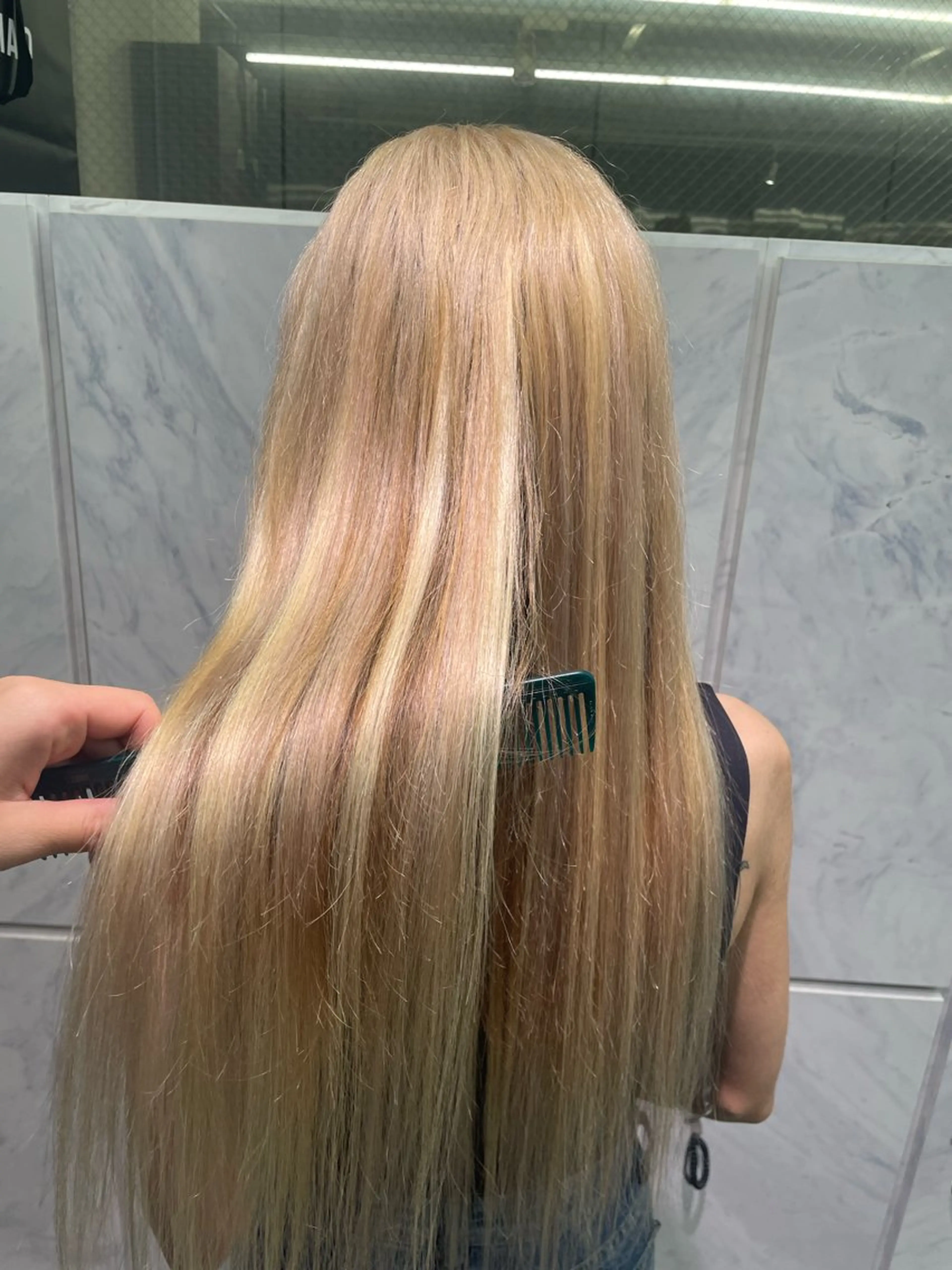 🤎透明感ワンカラー＆プルエクステ80本🤎     🐶夜20:00-🐶 👑プルエクステダイアモンド毛52cm👑の写真