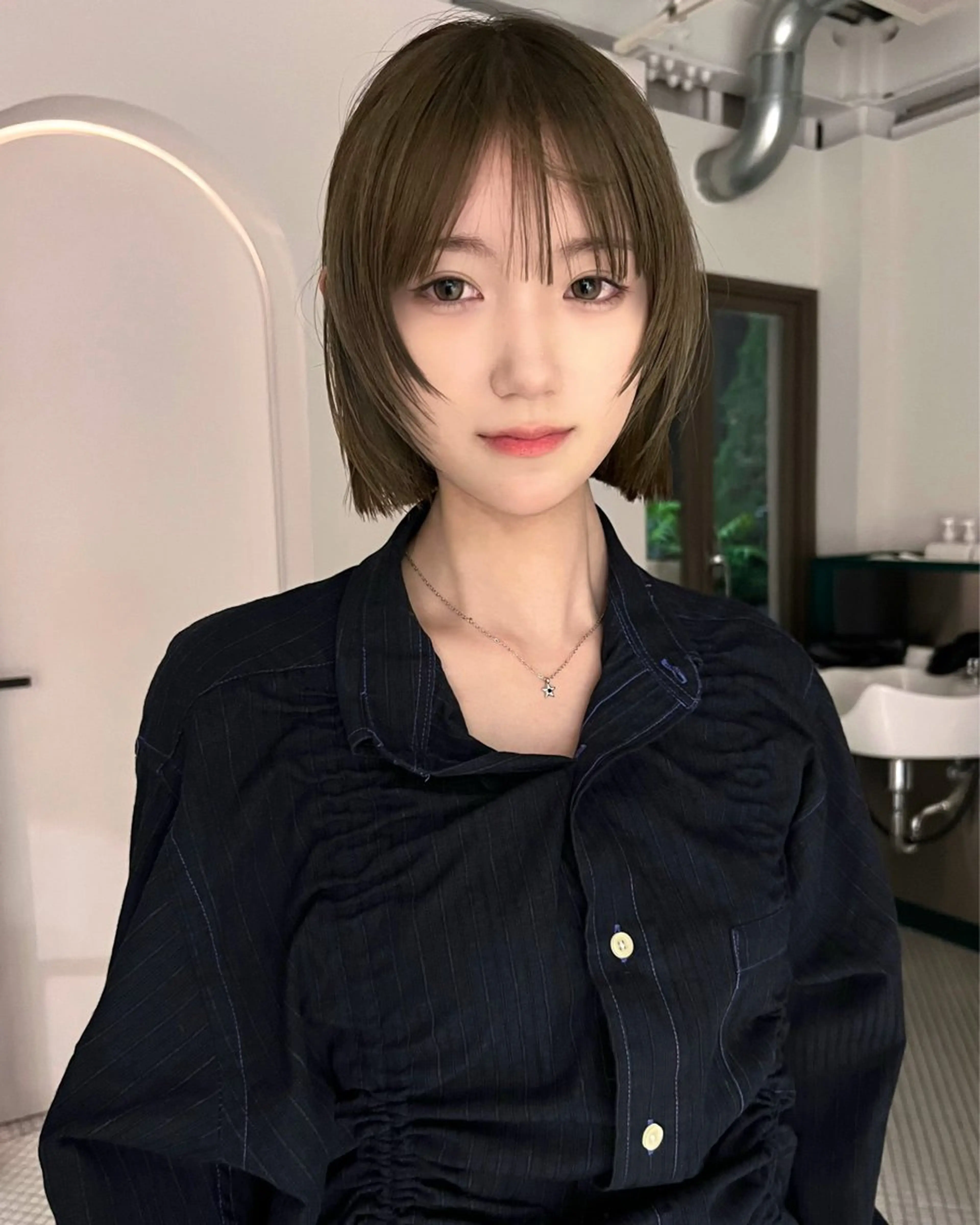 ショート ボブレイヤー ボブ レイヤーカット 丹治 一輝ボブ/ショートのヘアスタイル