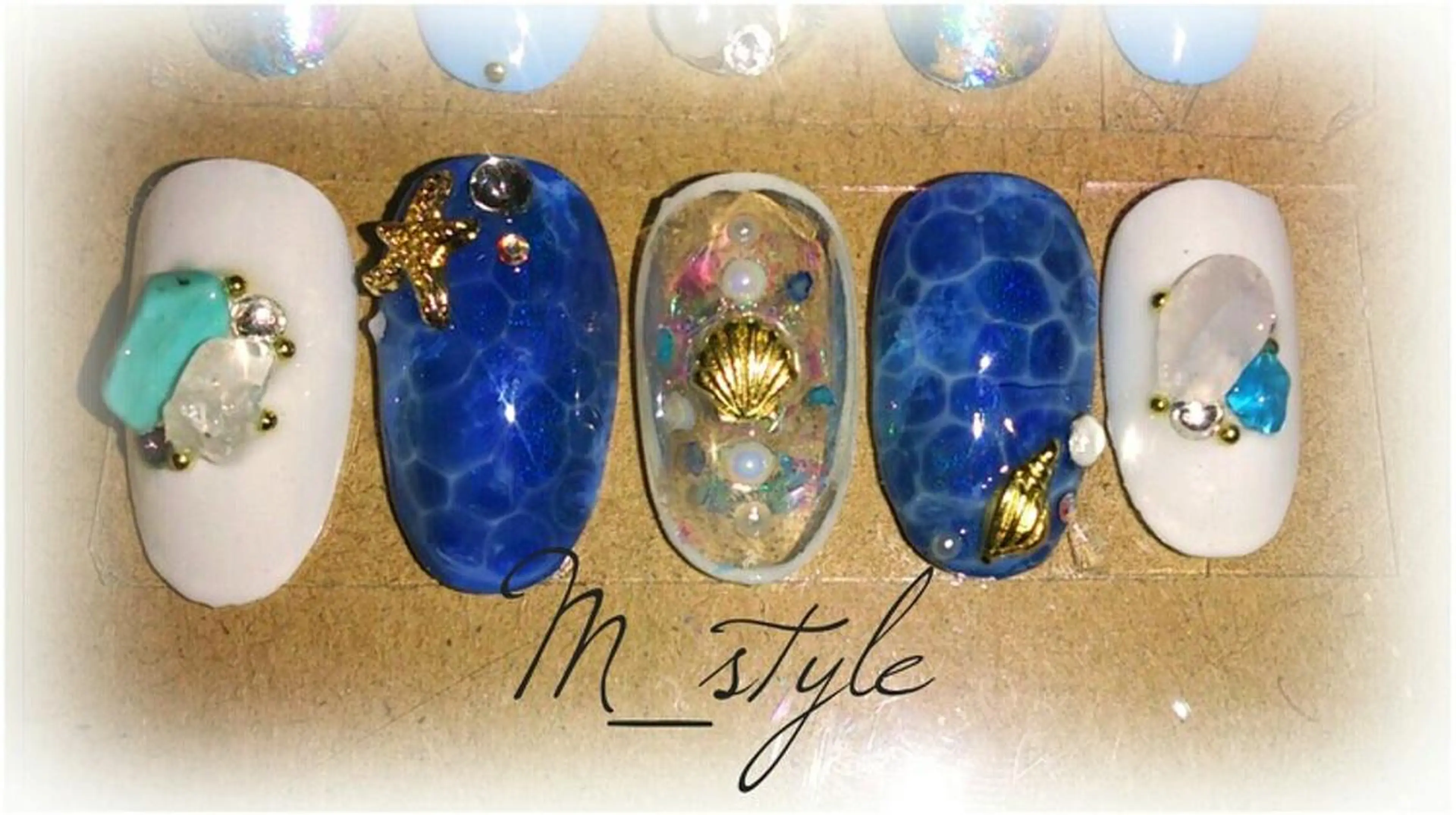 ネイル 下妻市ﾈｲﾙｻﾛﾝ M_styleのネイルデザイン