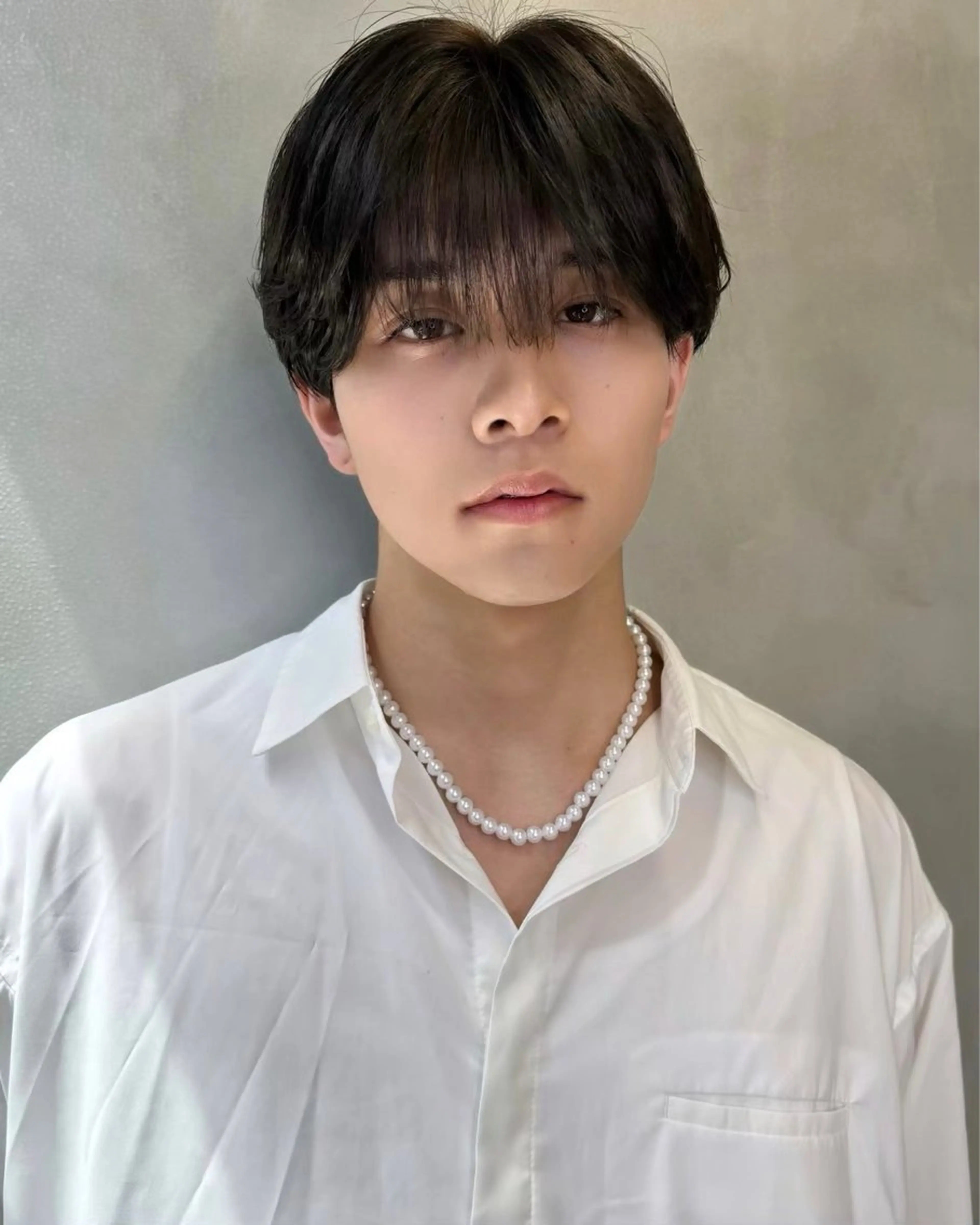 メンズ ブリーチなしW🎀 髪質改善/はのんのヘアスタイル