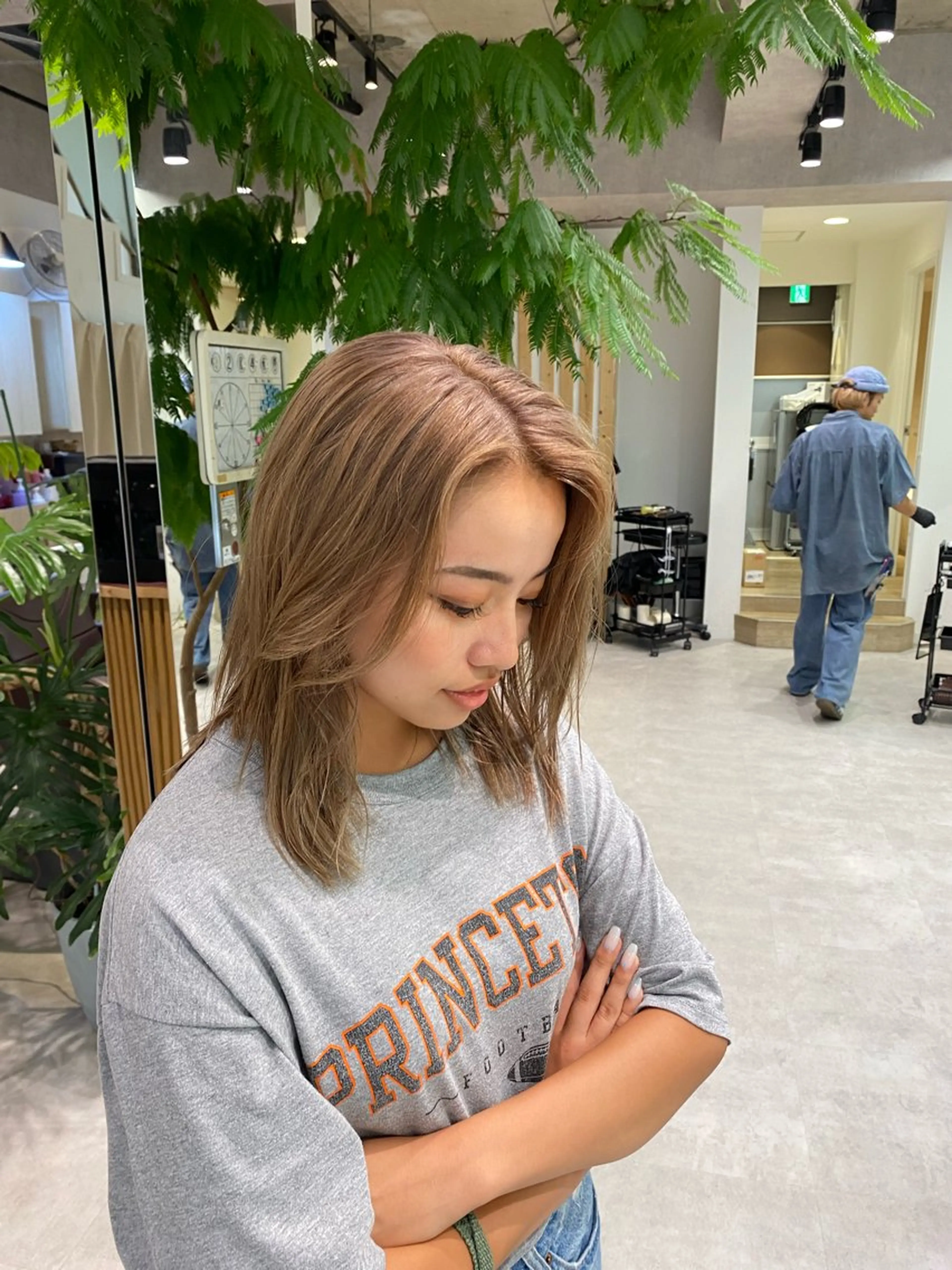 セミロング カラー メンズパーマ支配率 No.1🔥坂井那吏のその他イメージ