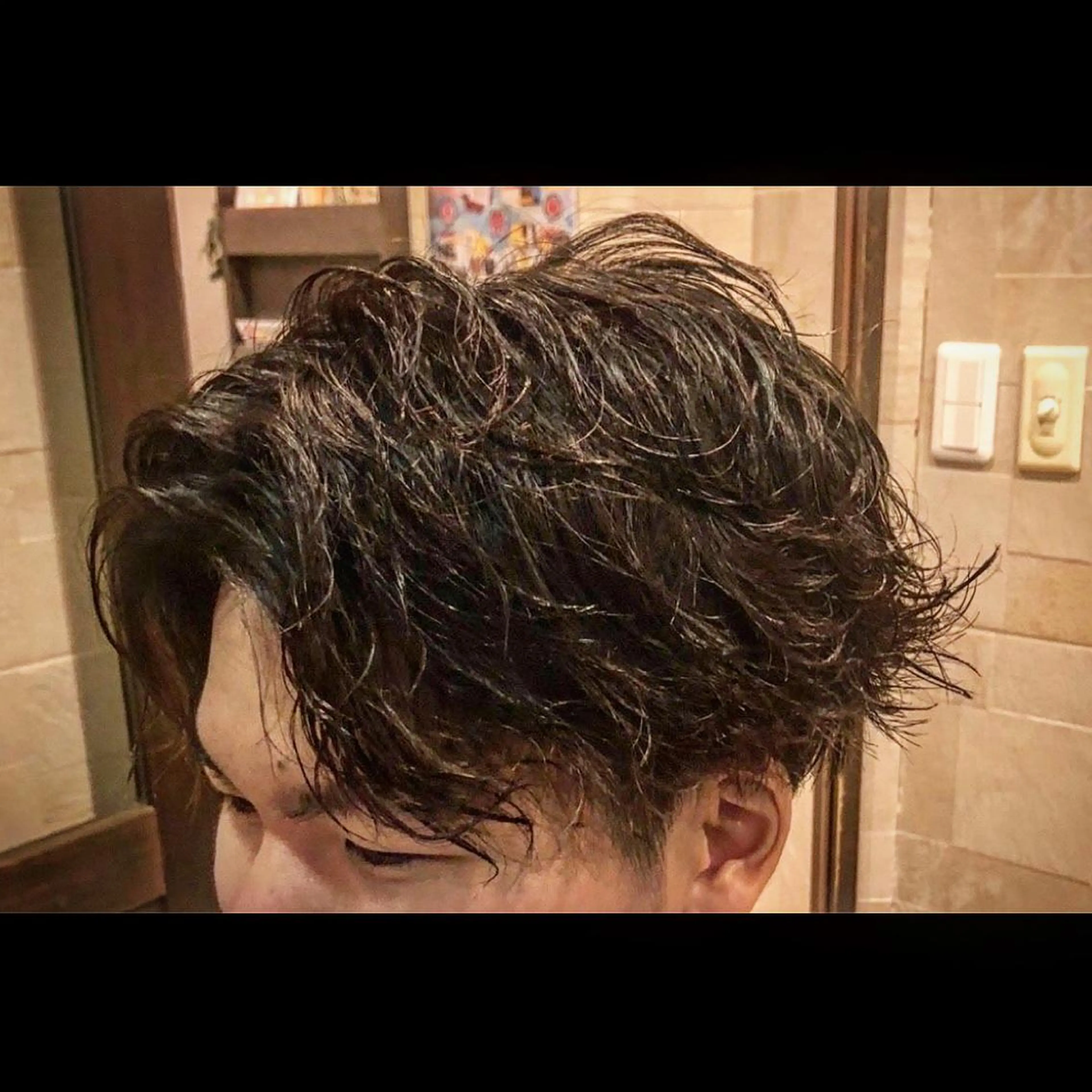 カットパーマの写真