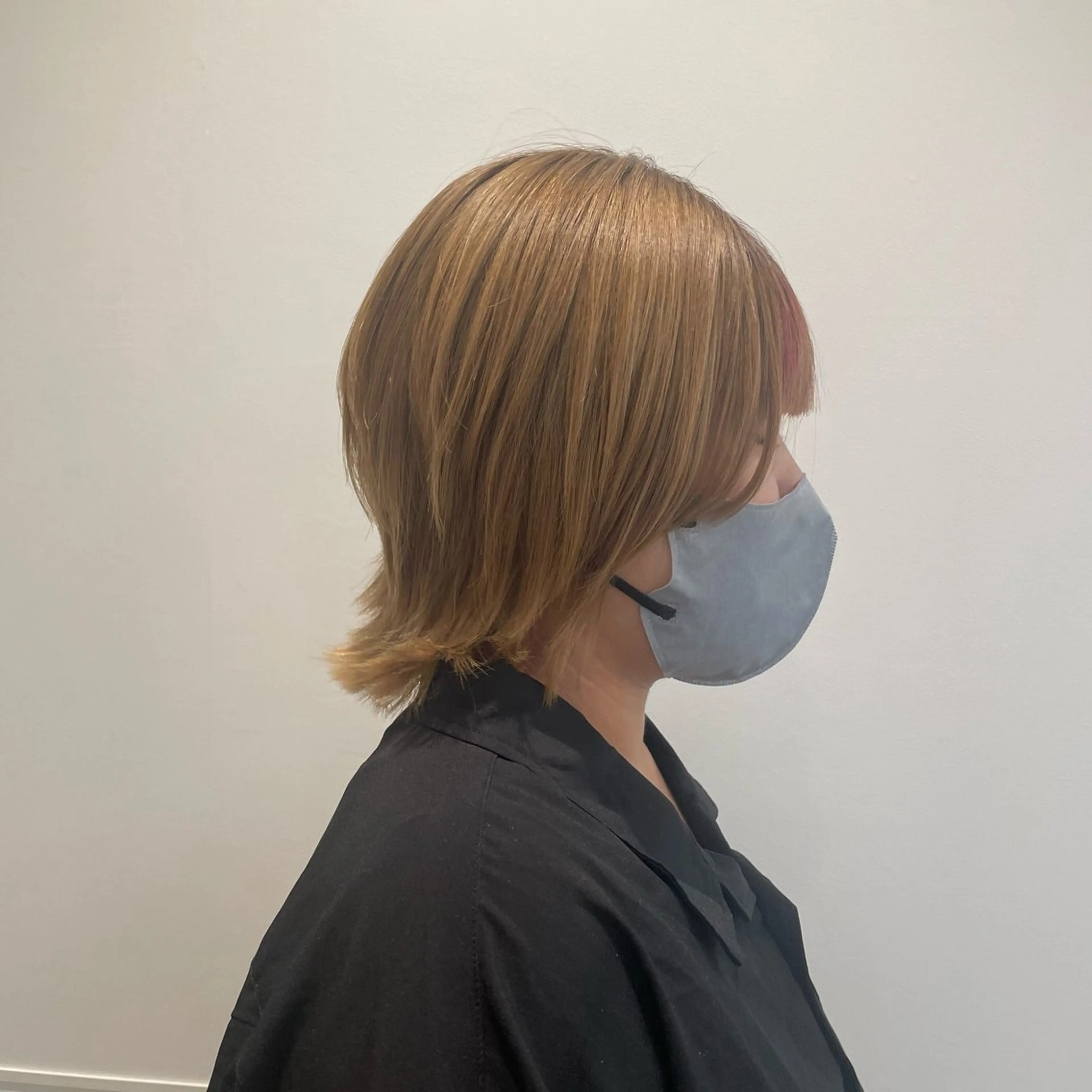 ミディアム 外ハネヘア ウルフカット カット トリートメント メンズカット募集中 🪄🤍➰/姫良のヘアスタイル