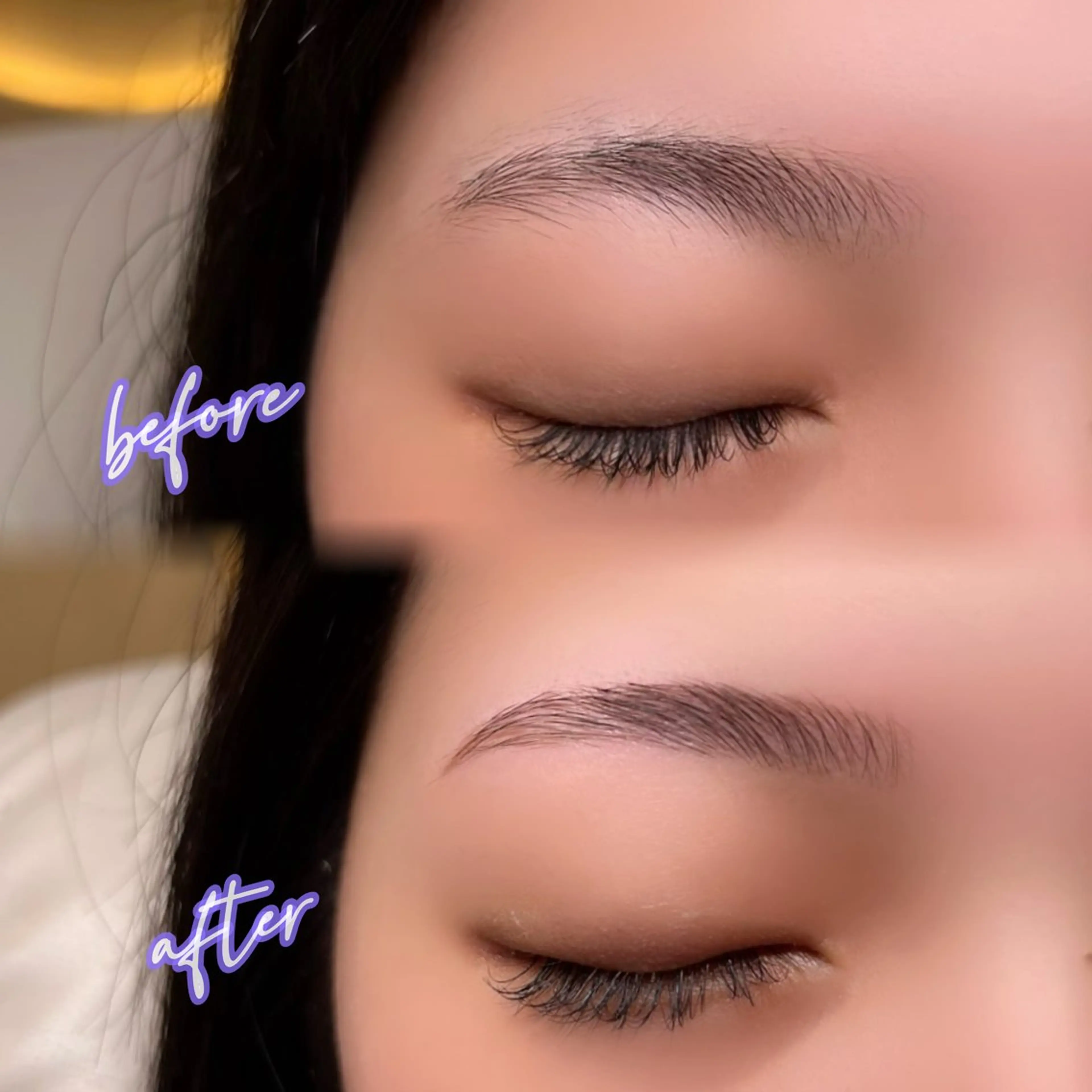 【ミニモ限定🌸🤍】美眉スタイリングWAX(パーマ無し)💎注意事項のご確認をお願いします🙂‍↕️の写真