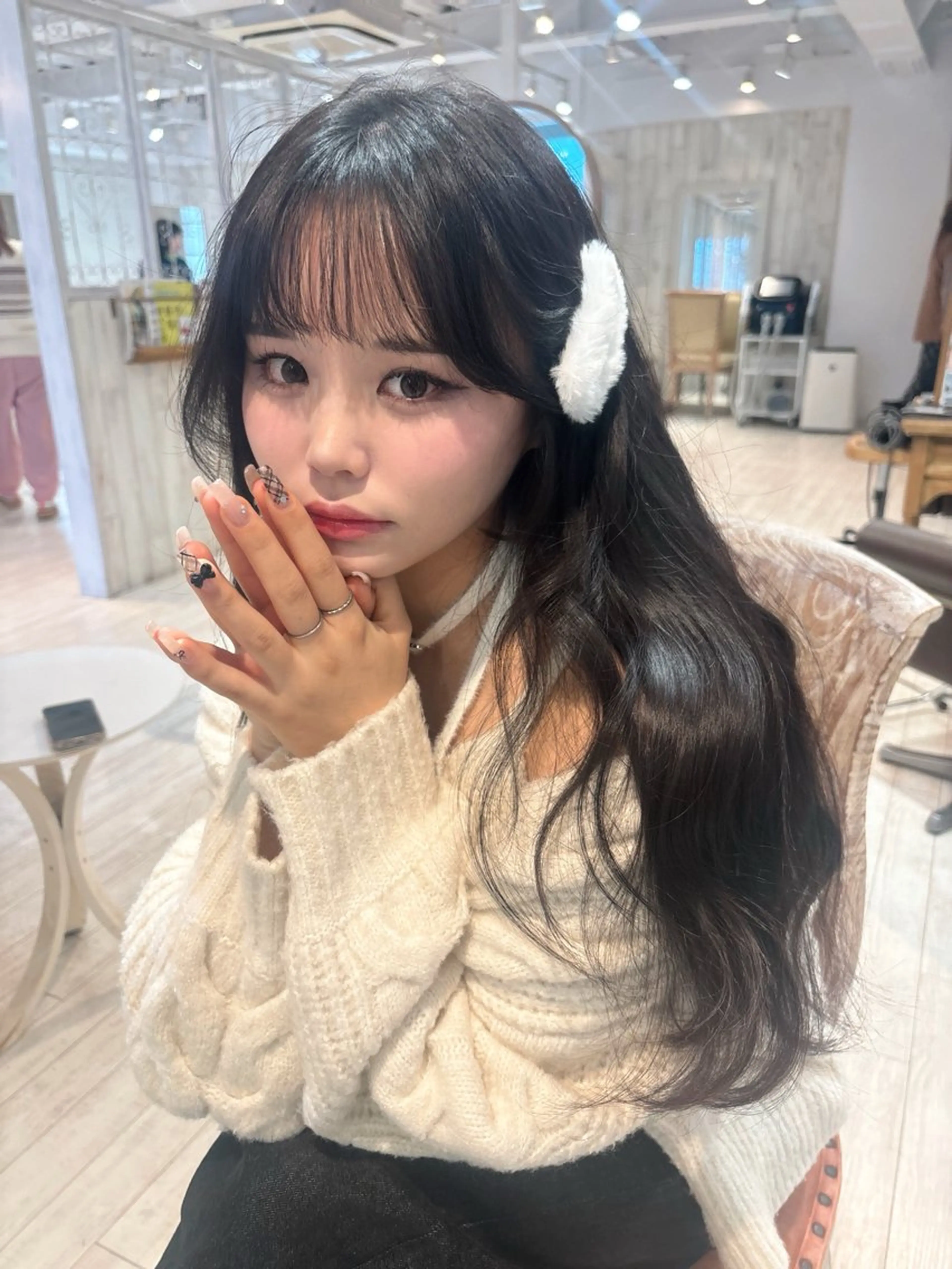 ロング レイヤーカット/ 韓国girly🤍楓のヘアスタイル