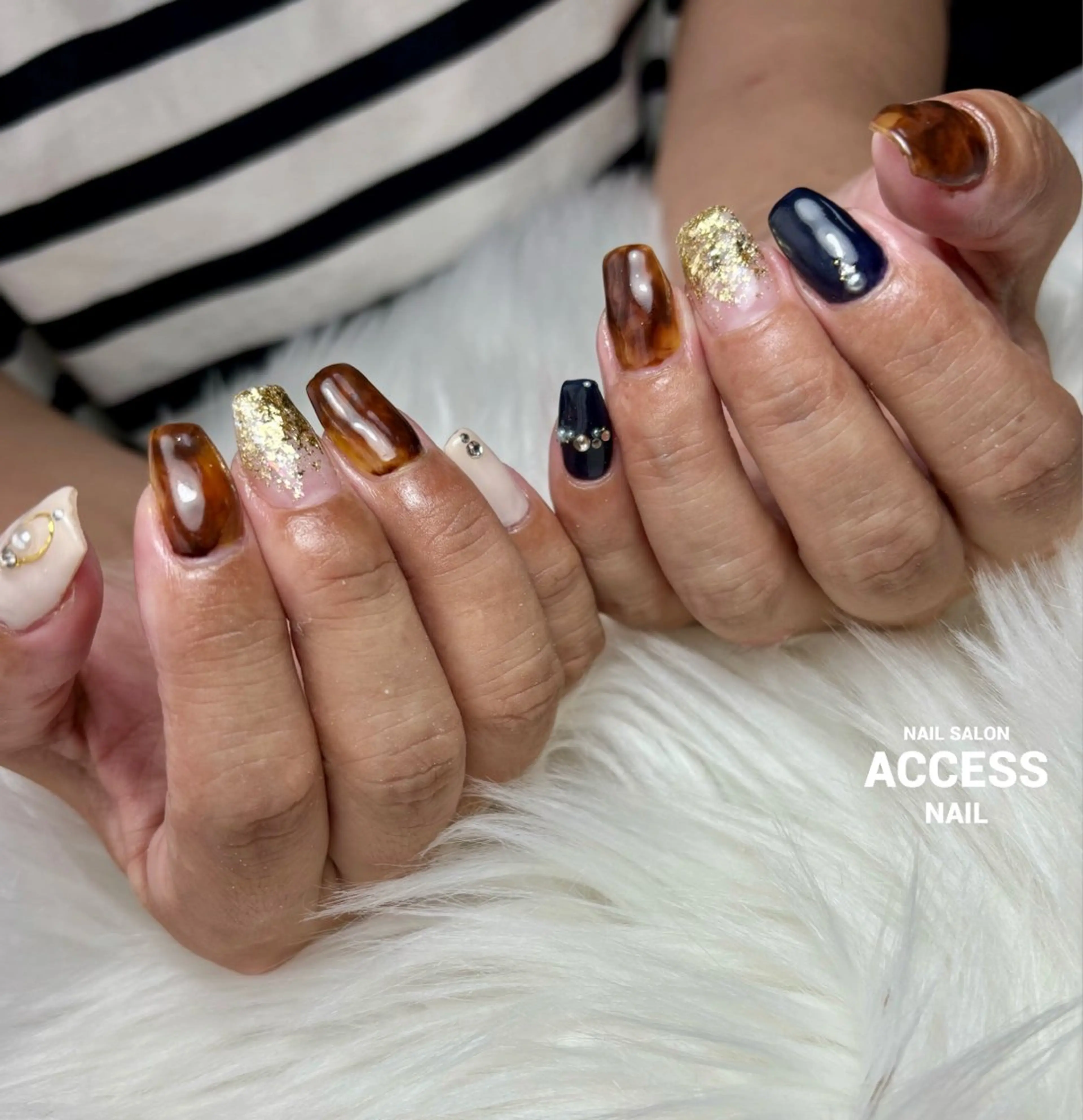 ネイル access nailのネイルデザイン