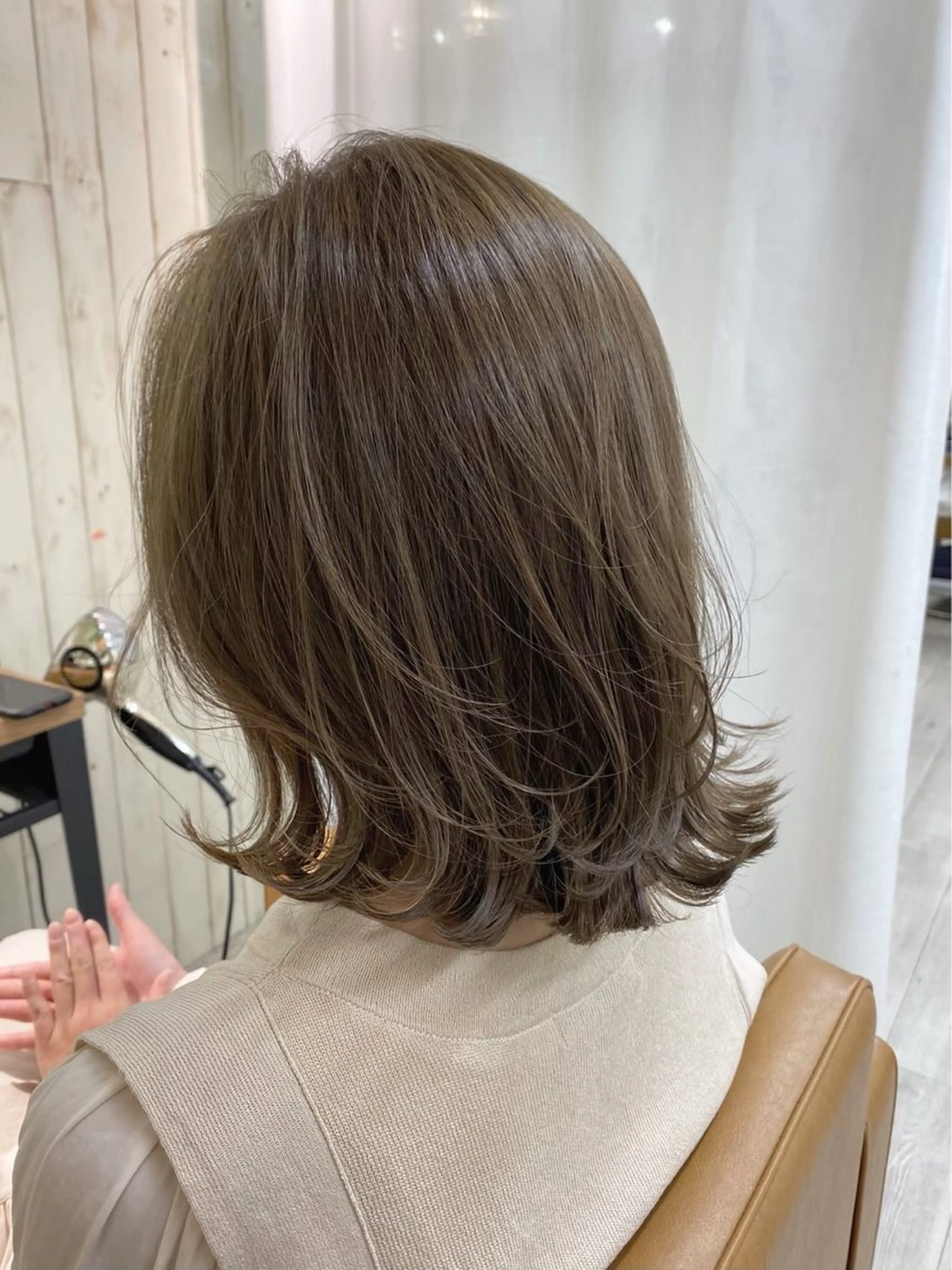 カット＋ブリーチなしダブルカラー＋トリートメント💫【土日19時限定】の写真