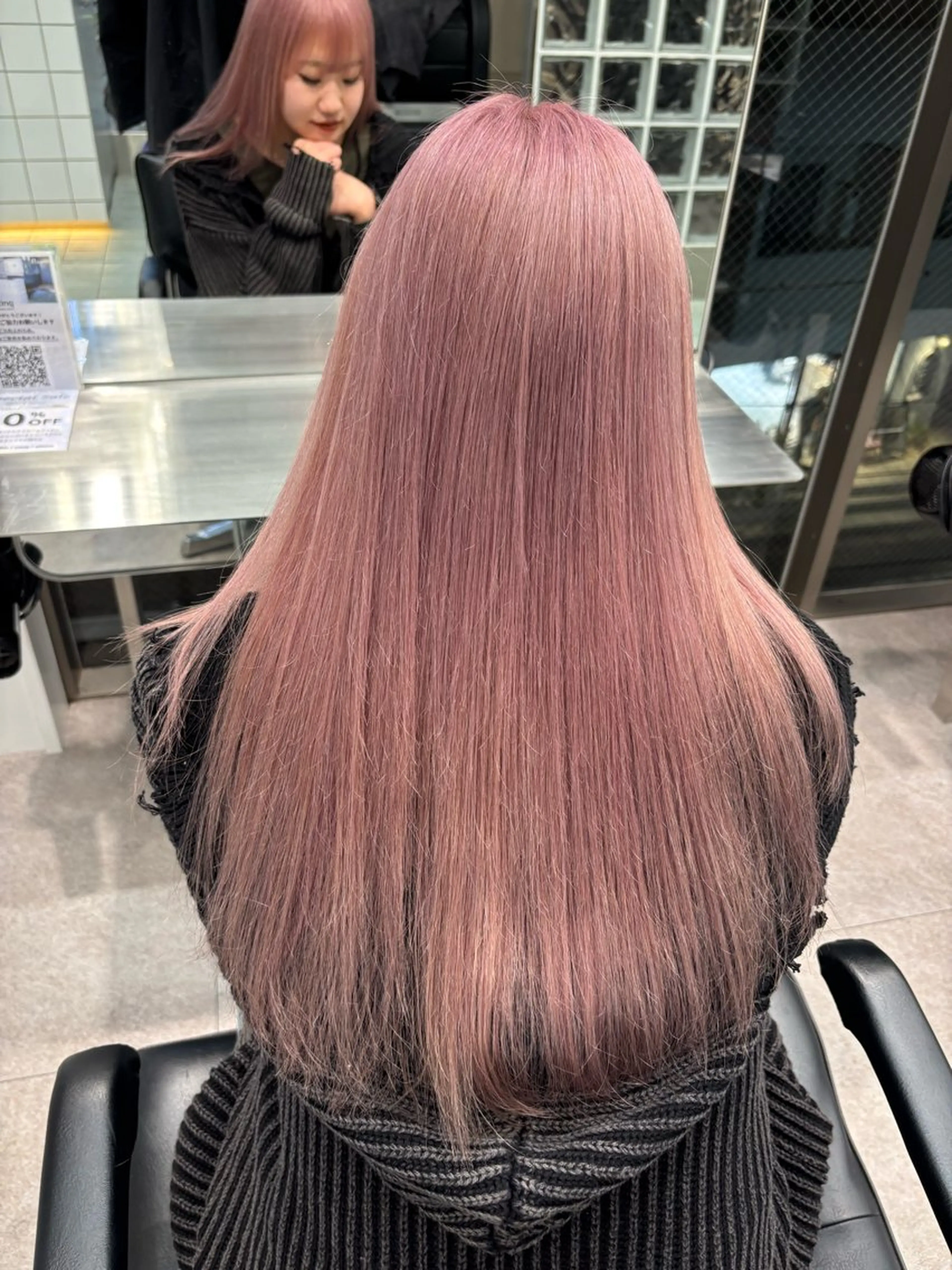 ロング ヘアカラー 酒井 竜也のヘアスタイル