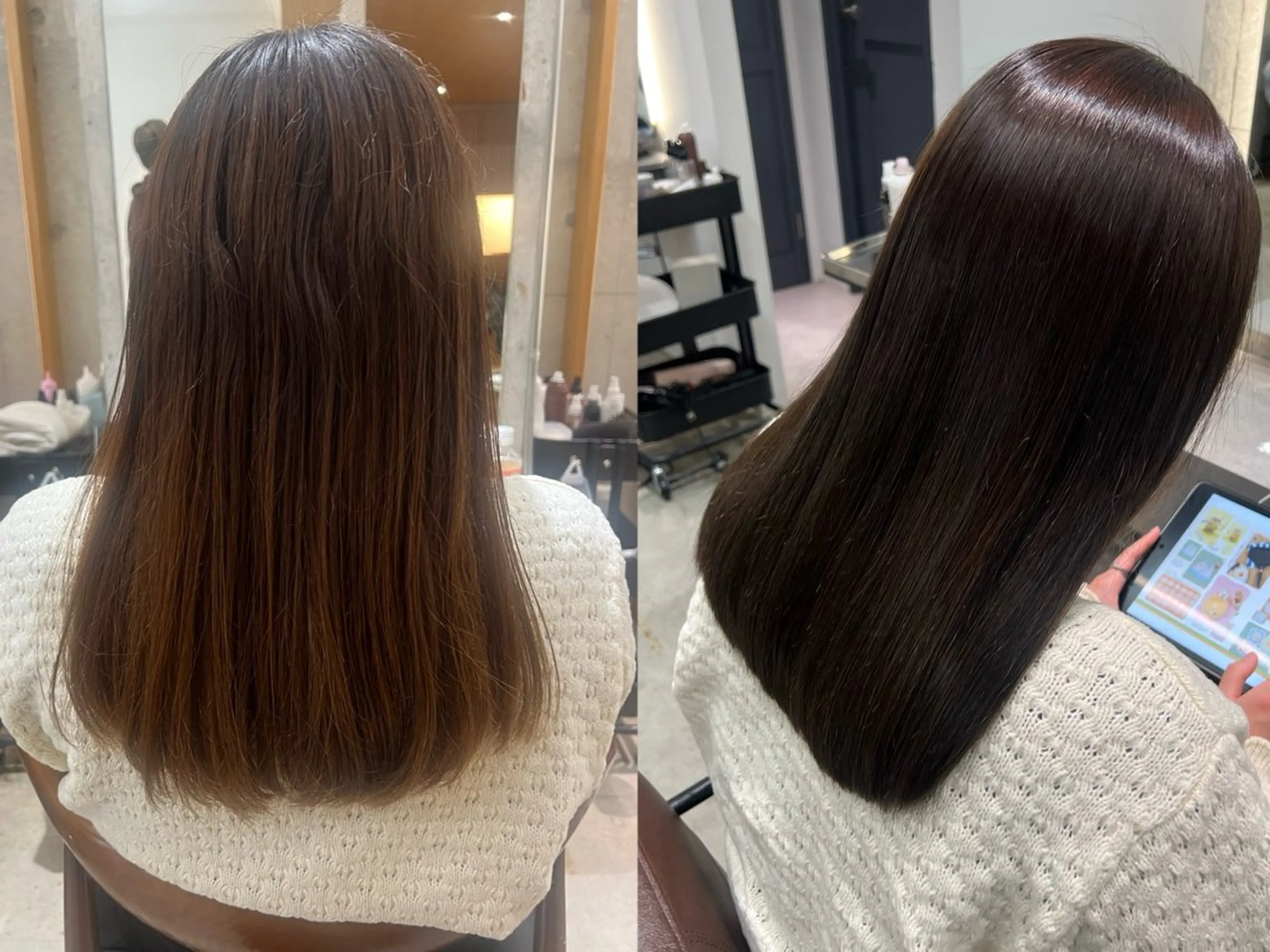 ロング yoshino /ナチュラル縮毛のヘアスタイル