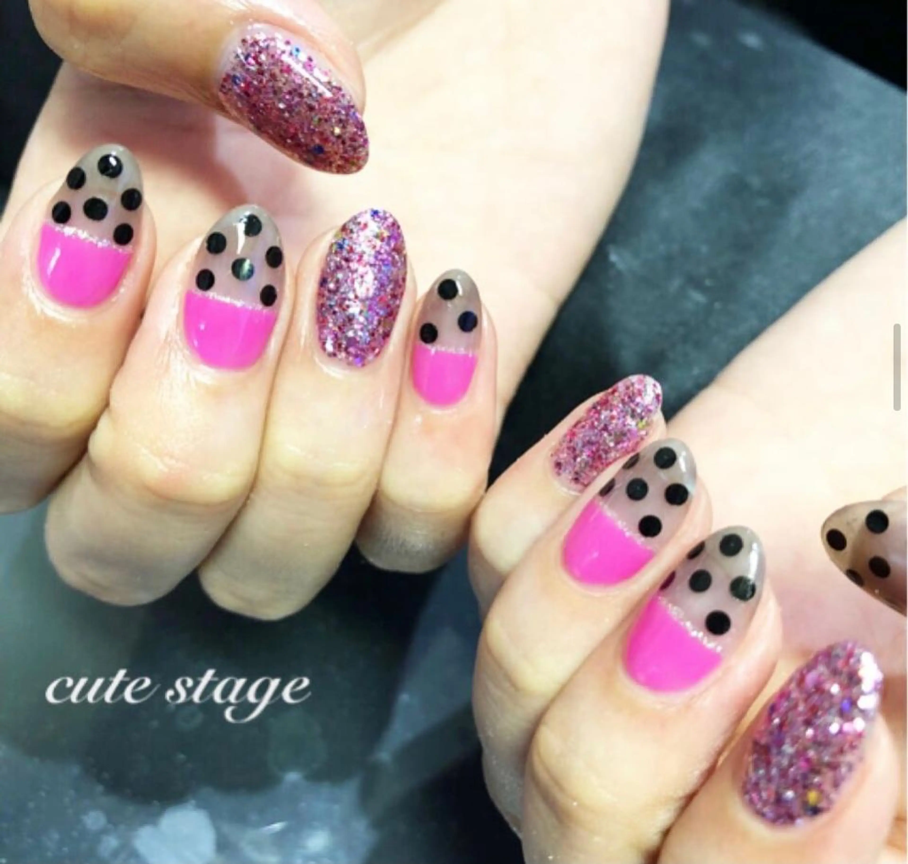 ネイル アートネイル cute stage所属・CUTE STAGEのネイルデザイン
