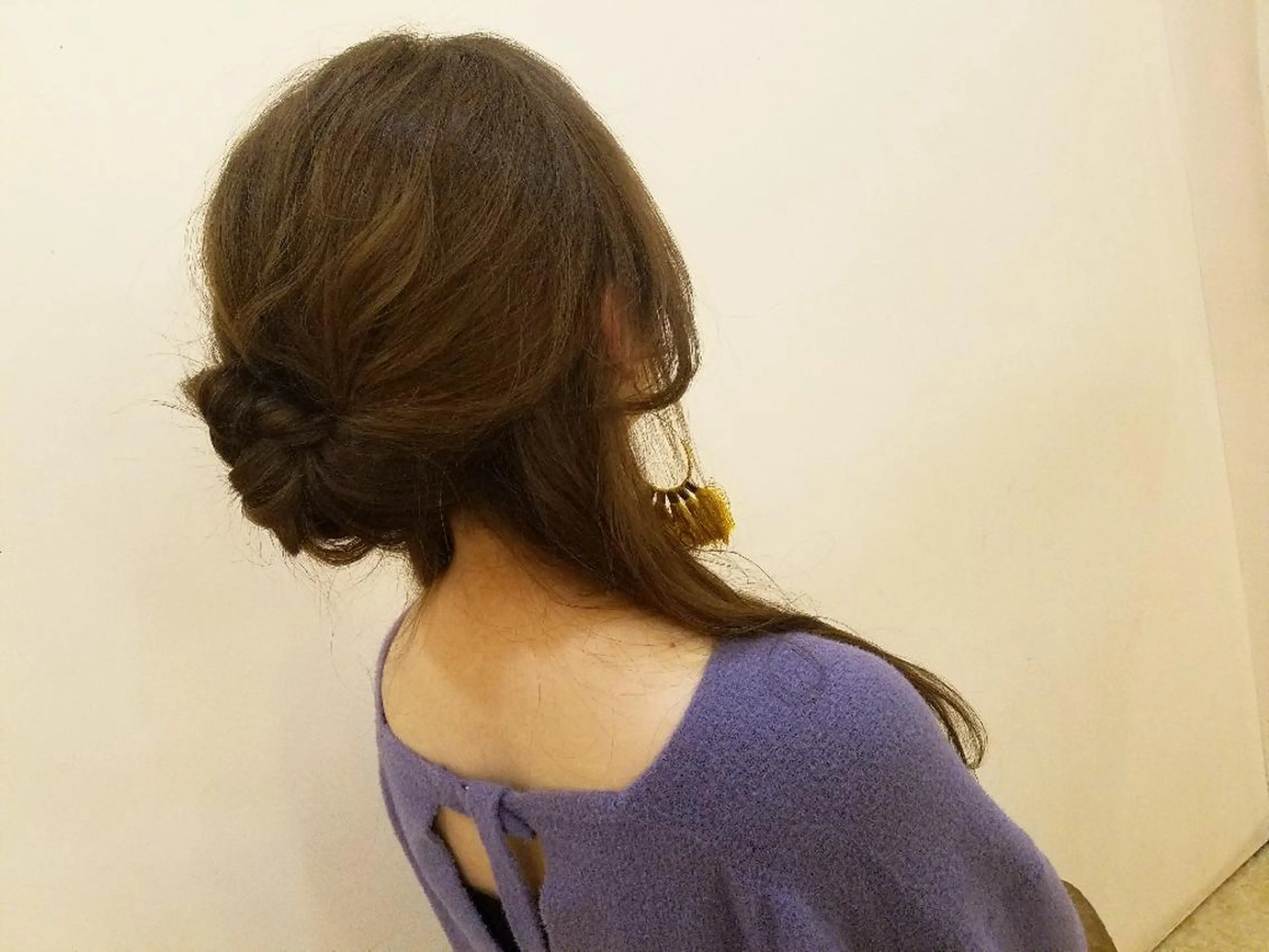 ヘアアレンジ ロング 簡単アレンジ EMANON名古屋所属・美谷添（ミヤゾエ） まどか大人ヘアサロンのヘアスタイル