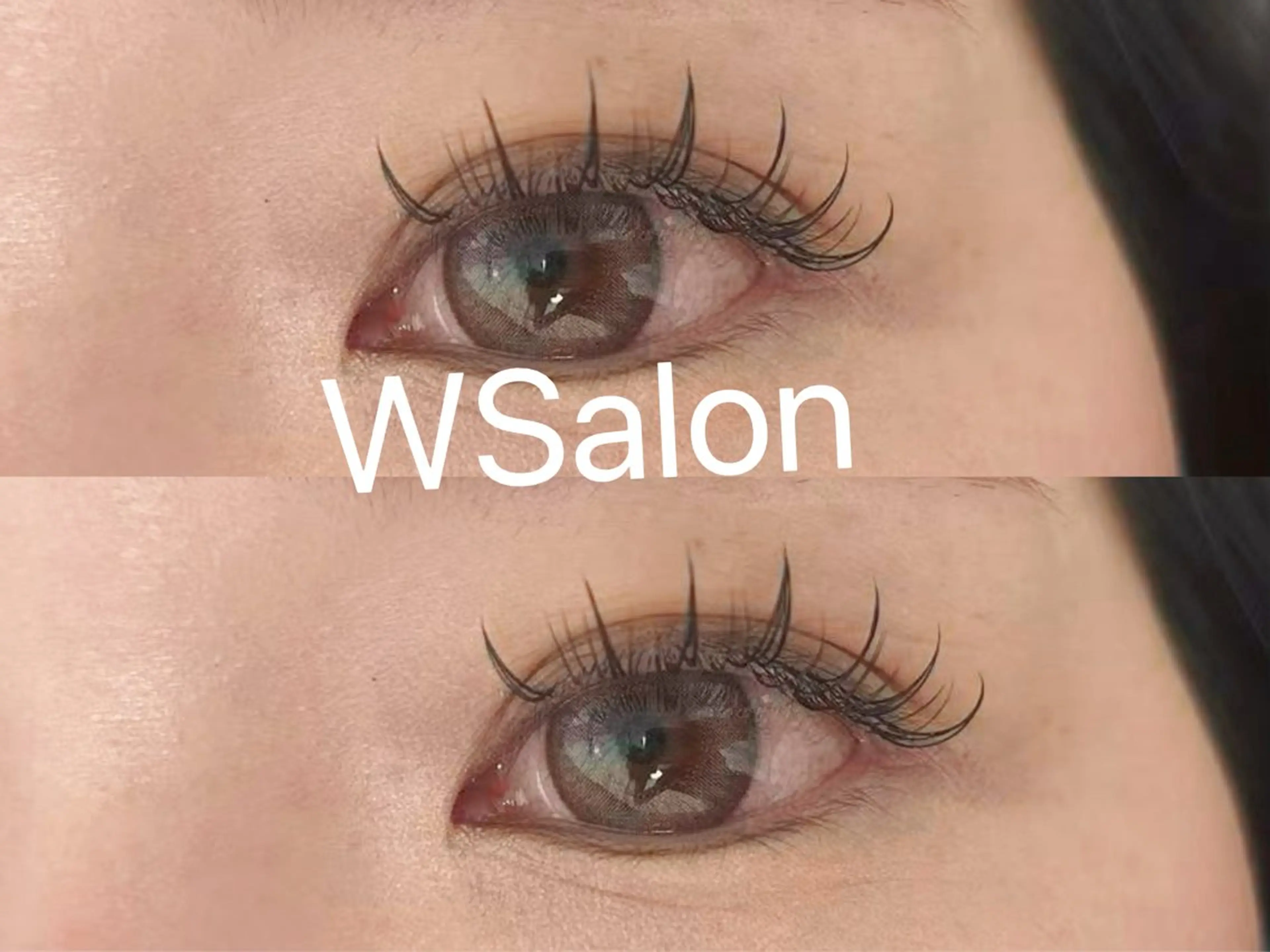 マツエク・マツパ 付け放題 バインドロック カラーマツエク フラットラッシュ 韓国風マツエク W Salon アイラッシュのマツエク・マツパデザイン