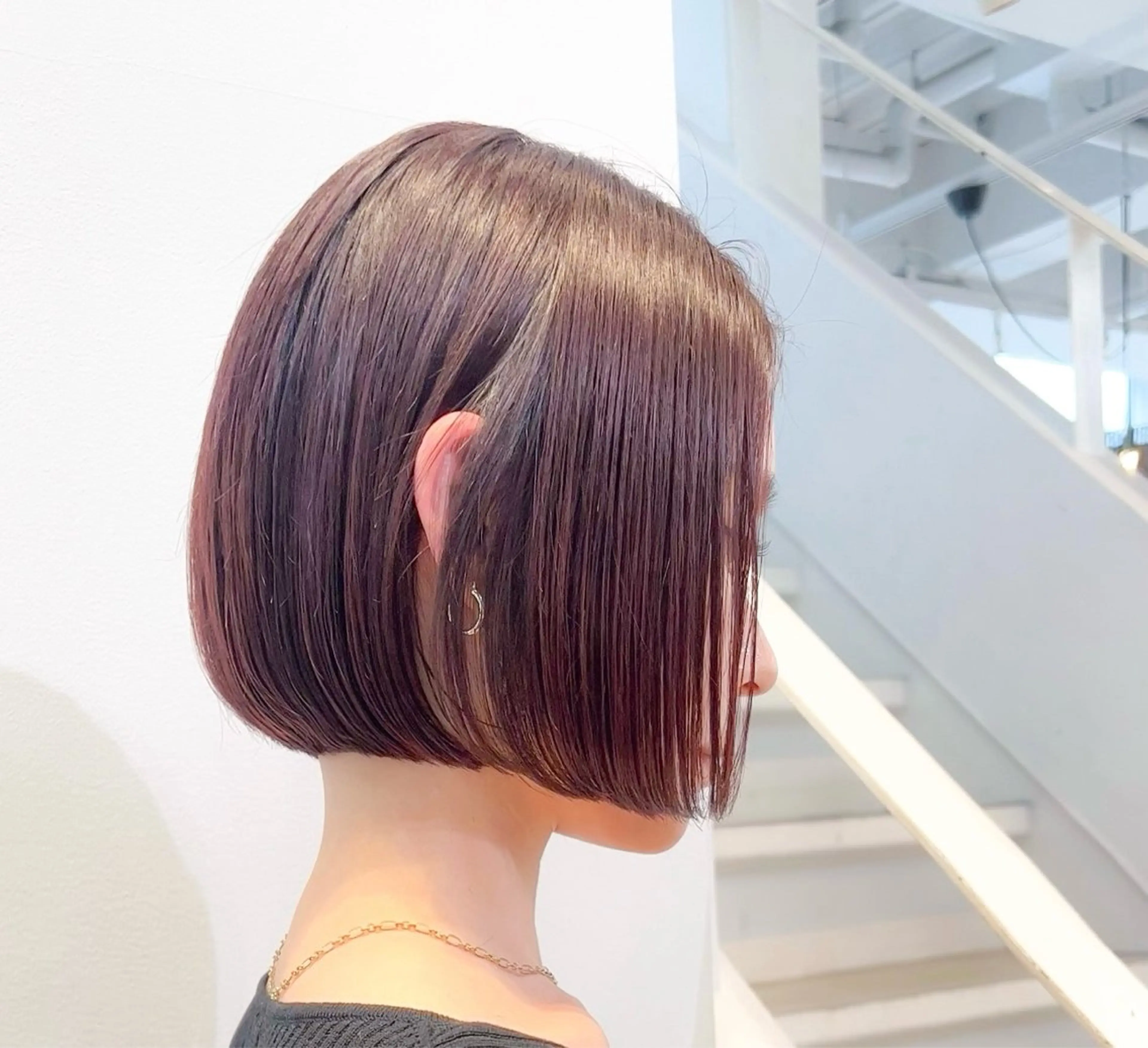 ショート カラー カット ⭐️似合わせボブ ⭐️かえでのヘアスタイル