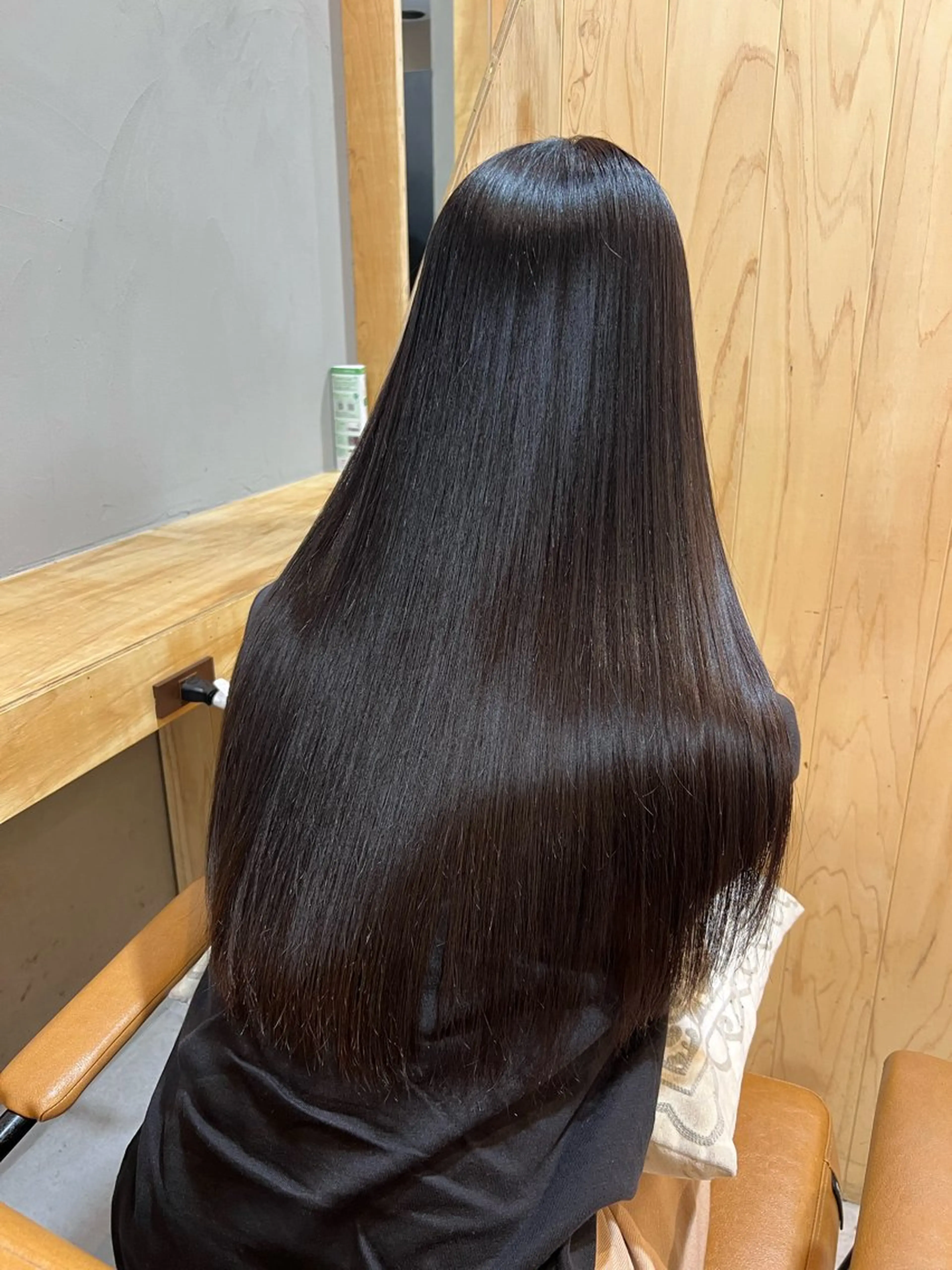 ロング 酸性ストレート カット 縮毛矯正 トリートメント 神戸ボブ✂️ ioe三宮/田 伸佳のヘアスタイル