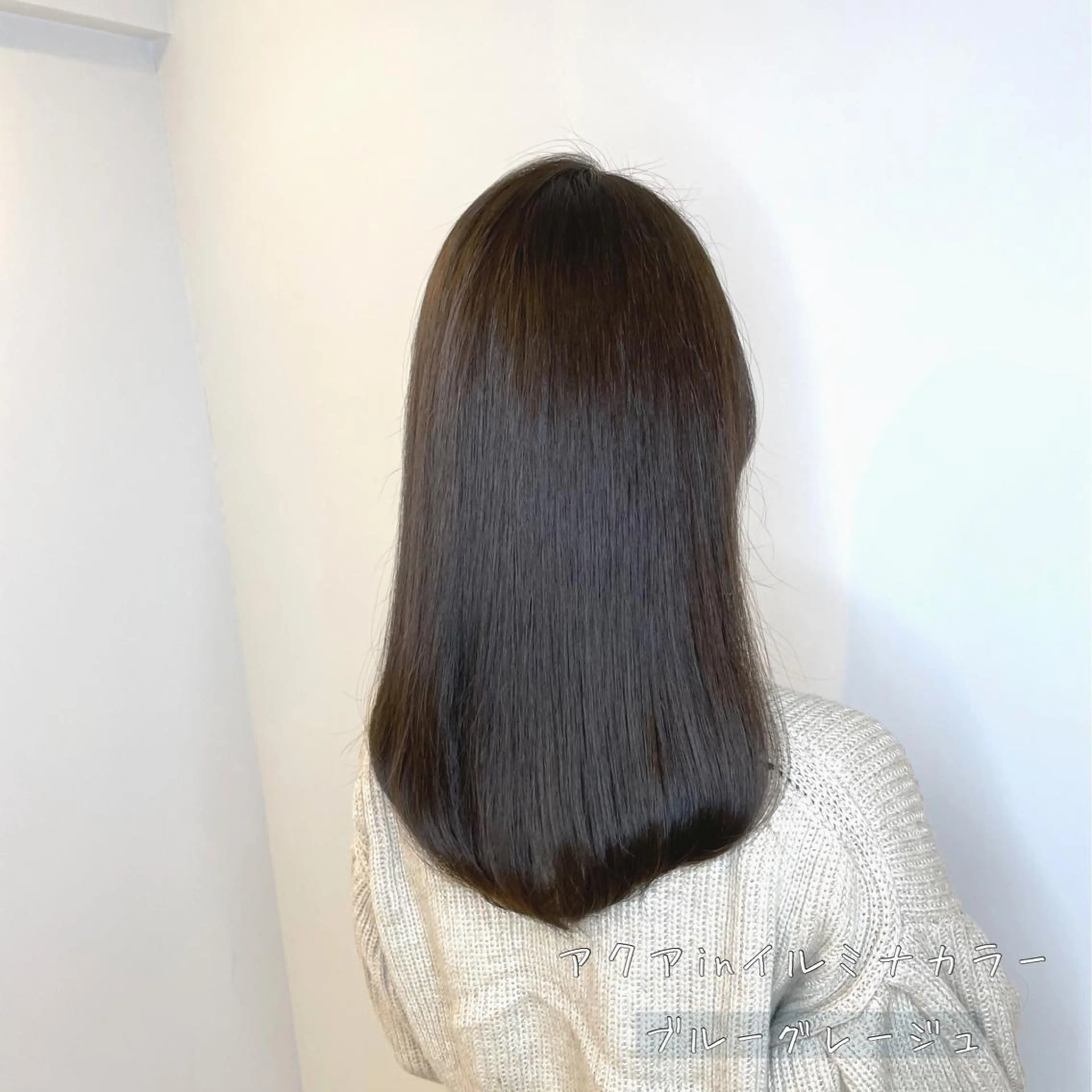 セミロング SALOWIN 表参道所属・シンカ 表参道のヘアスタイル