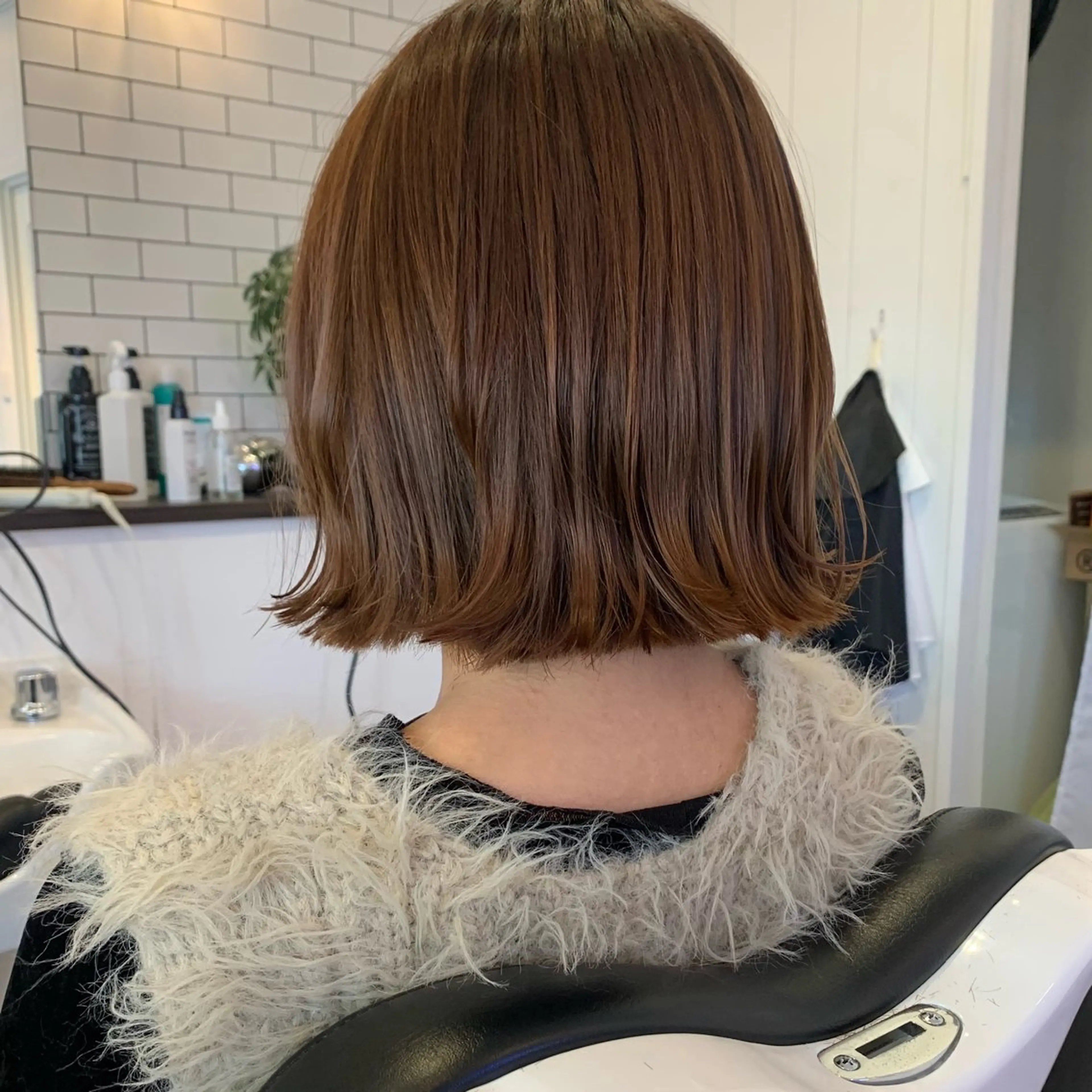 ミディアム BARBER MARUYAMA所属・丸山 唯奈のヘアスタイル