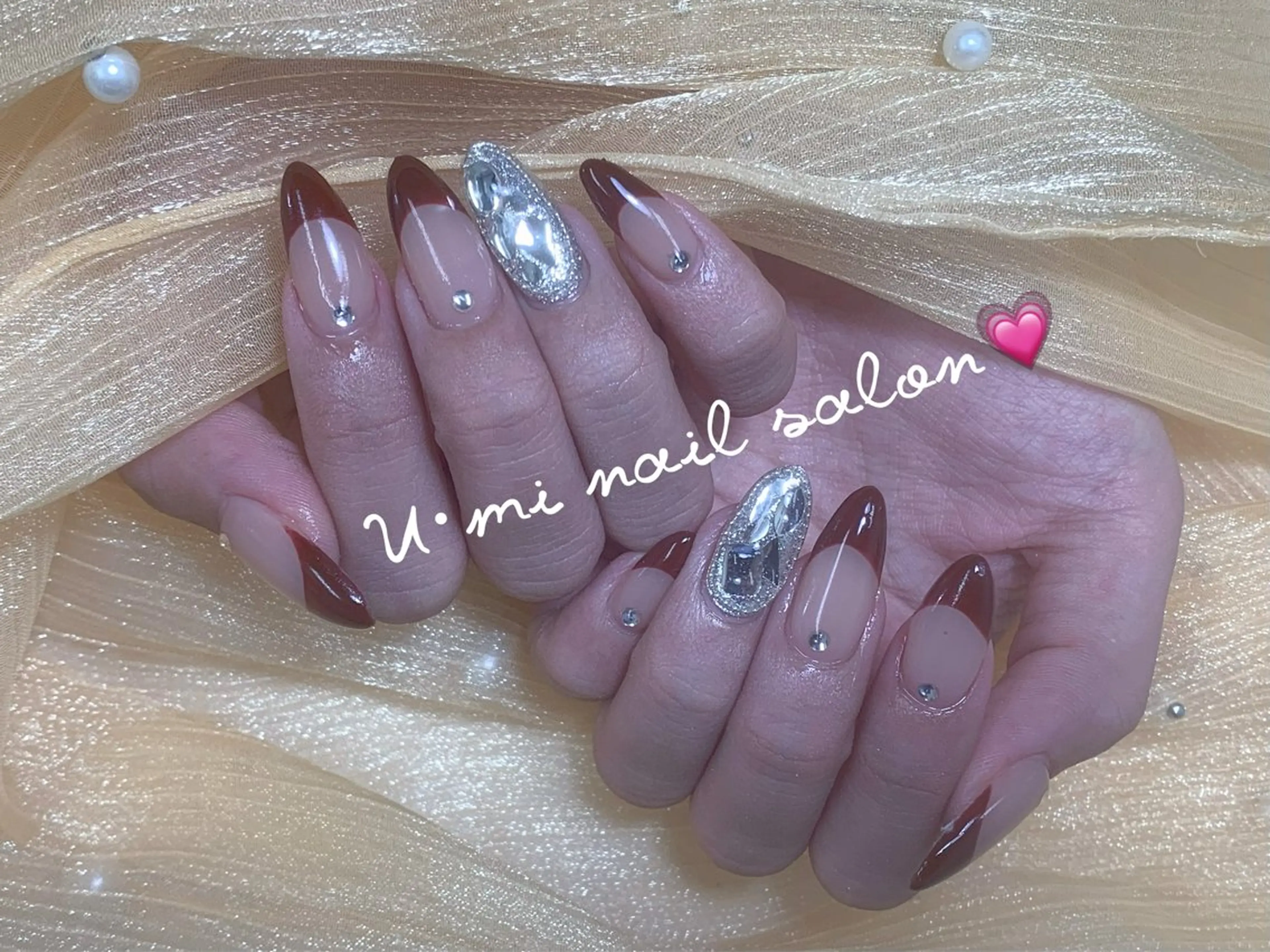 ネイル 持ち込み ハンドネイル U·Mi nail salon所属・U·Mi 上野御徒町容のネイルデザイン