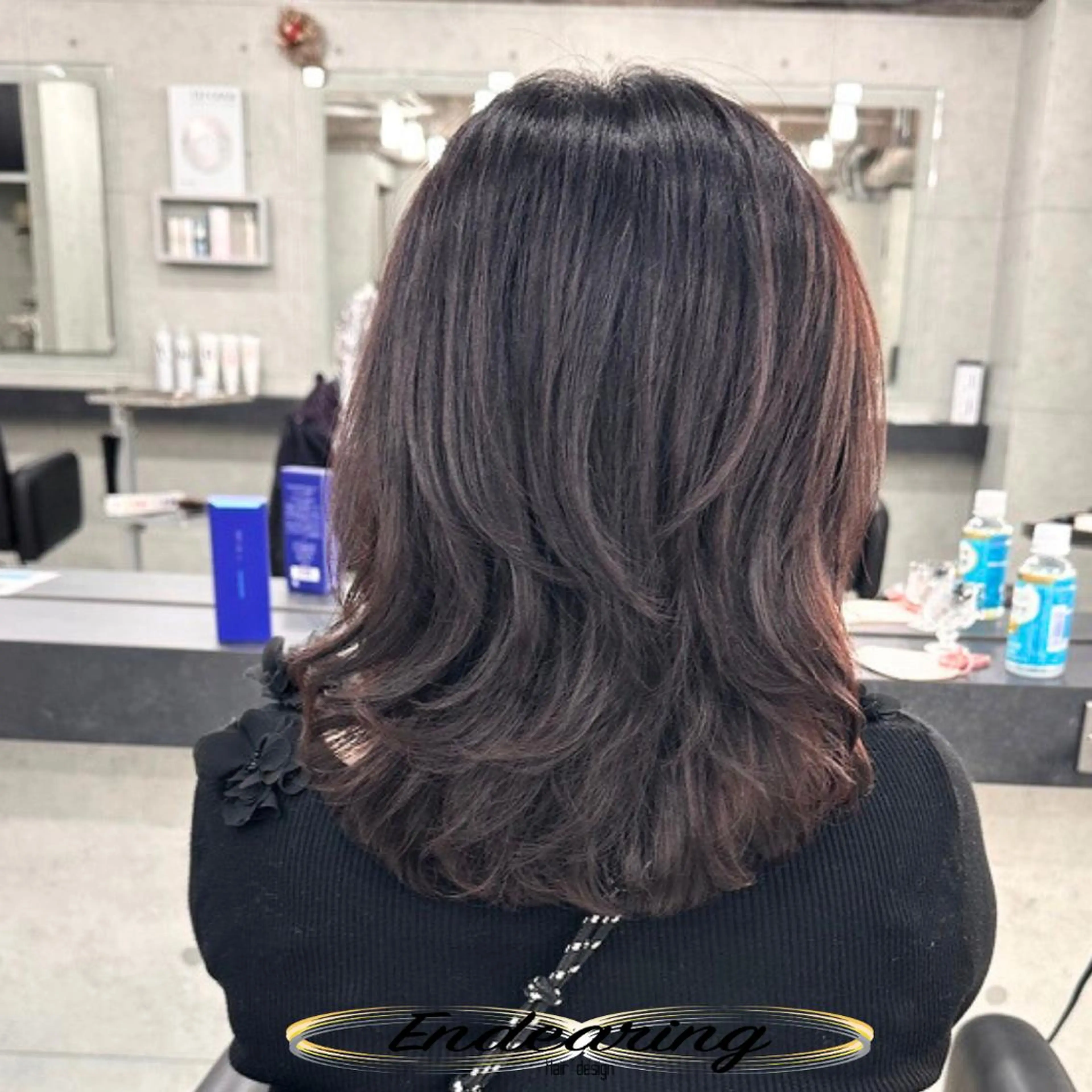 パーマ ボブ デジタルパーマ カット パーマ Endearing 銀座/レイヤーカットのヘアスタイル