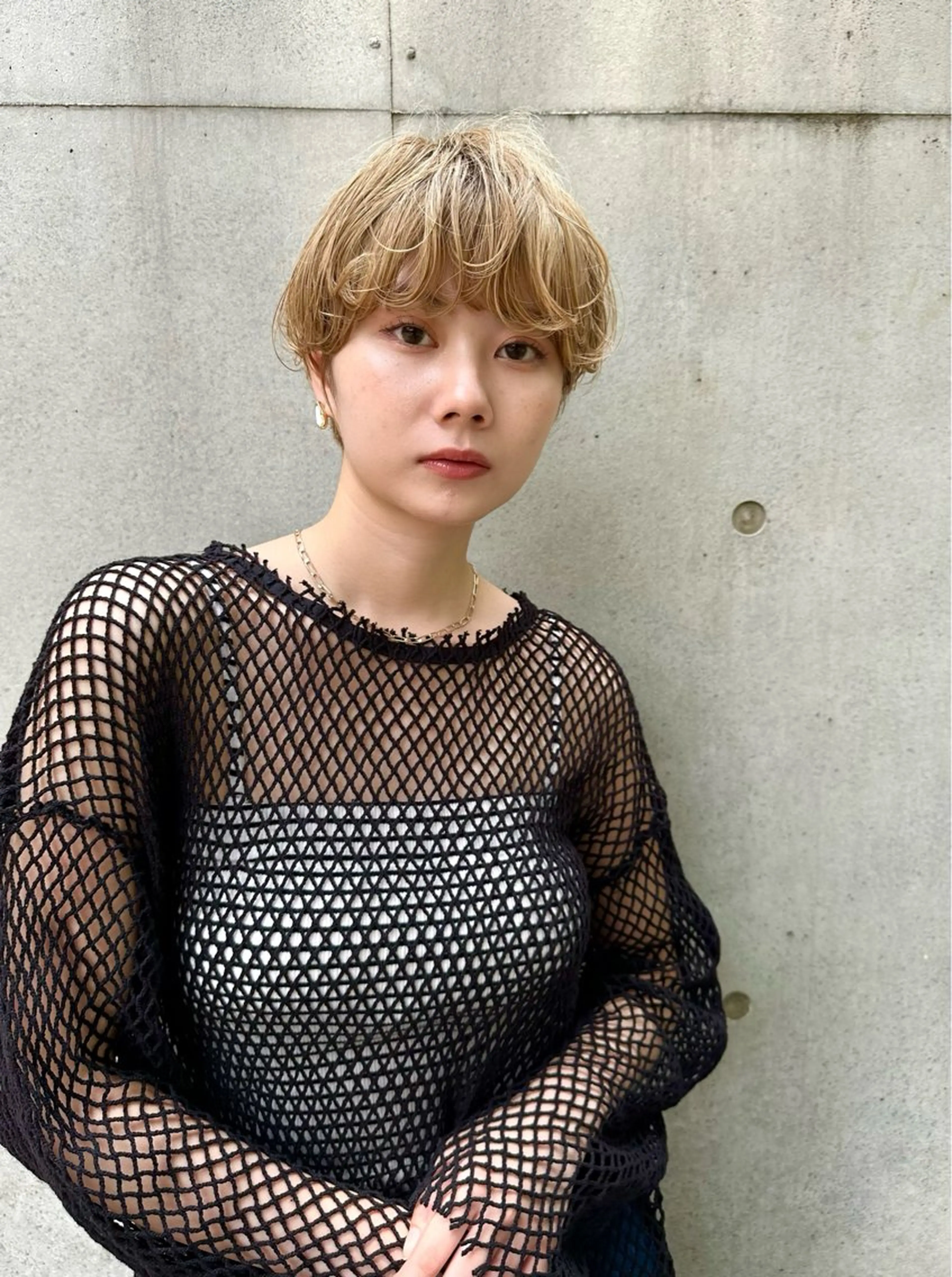 ショート カット 骨格診断で絶対可愛い ✨丸みショート✨凌弥のヘアスタイル