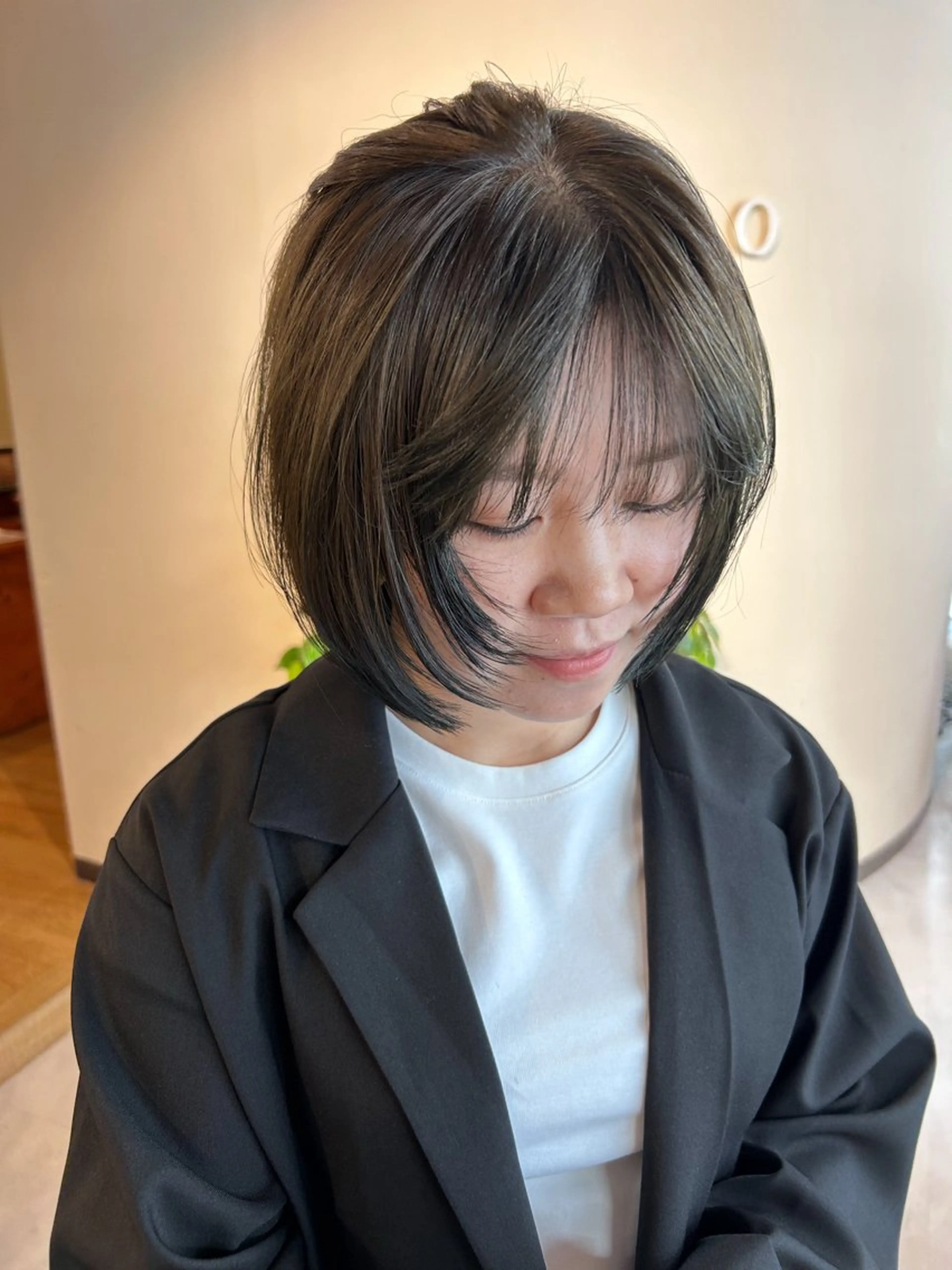 ショート カット ヘアカラー 透明感/レイヤー/ 武士るな🌿‬のヘアスタイル
