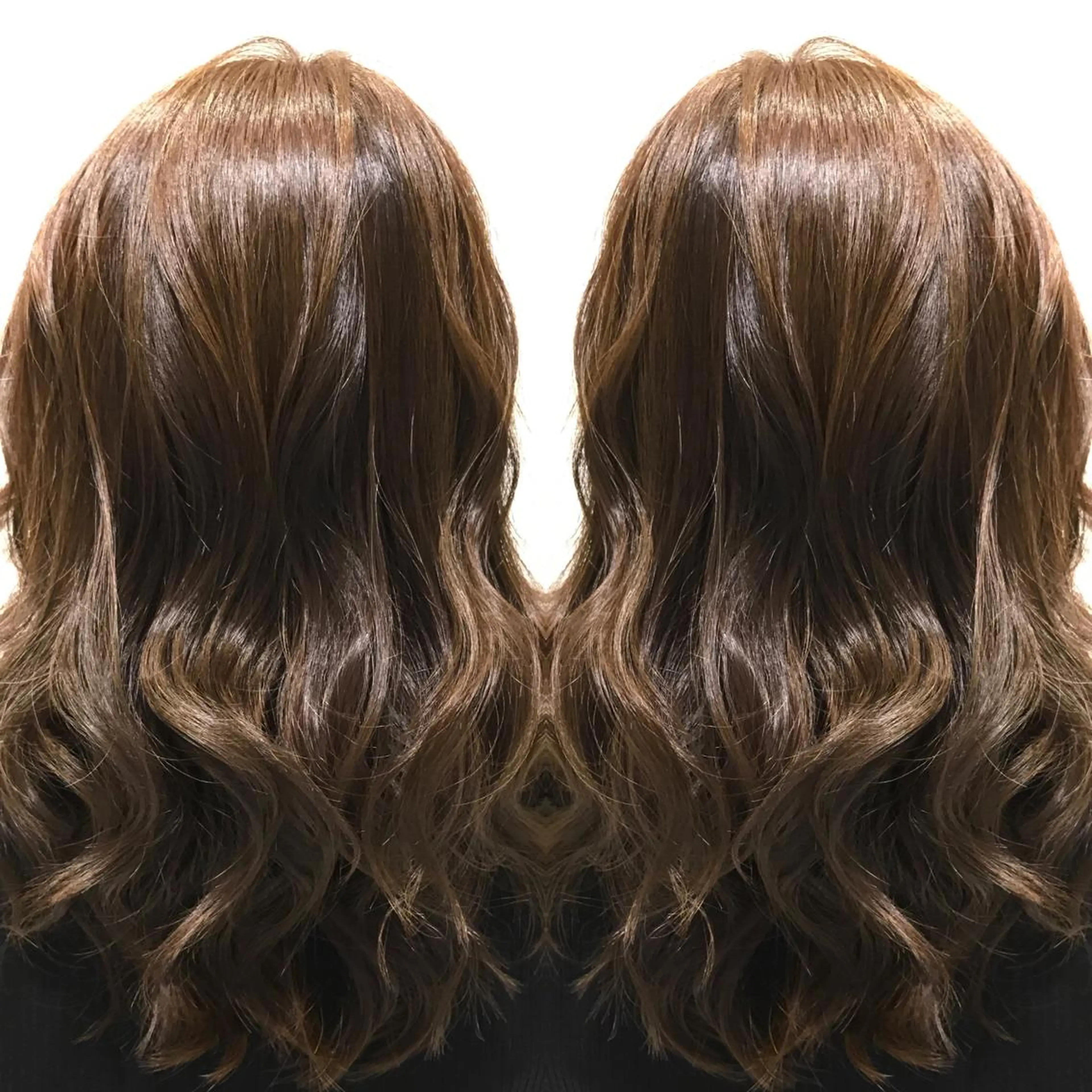 ロング カラー ヘアアレンジ ハイライトカラー ハイライト ⭐️顔周りカット⭐️ 藤久のヘアスタイル