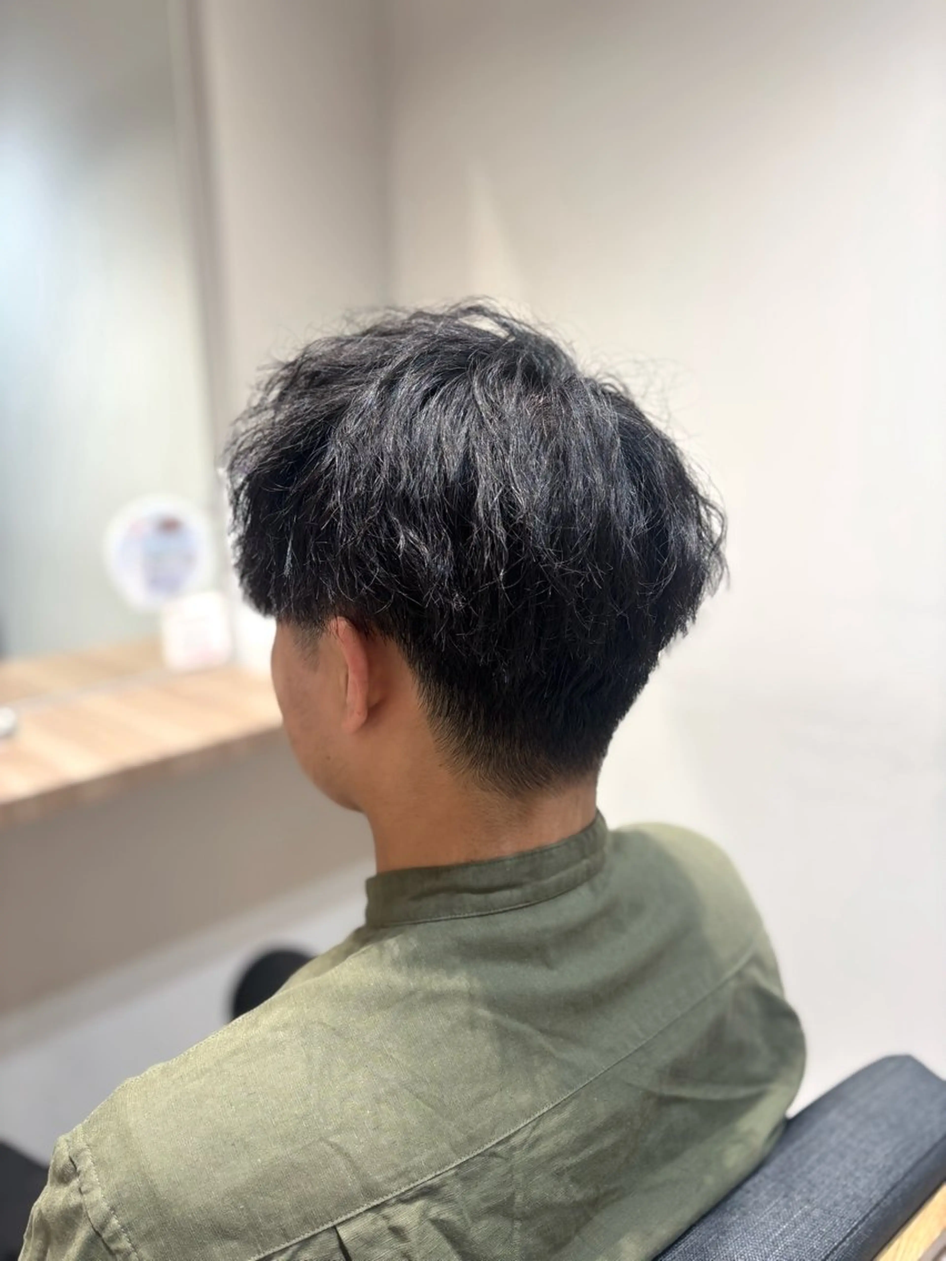 メンズ マッシュ メンズパーマ 刈り上げ AMELY静岡呉服町店所属・末吉 帆華 AMELY呉服町店のヘアスタイル