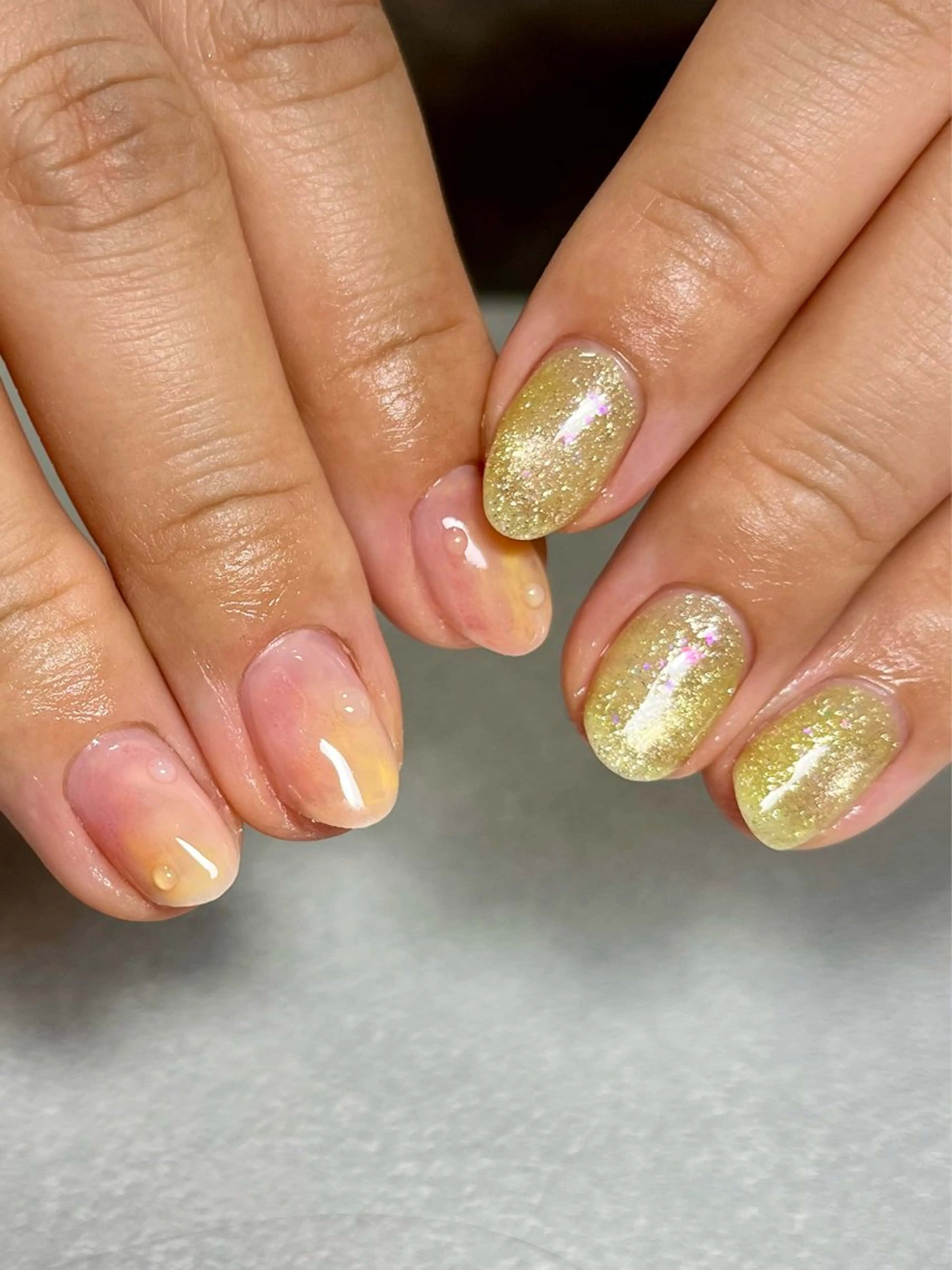 ネイル ハンドネイル tsumeya ゆるかわ手描きネイルのネイルデザイン