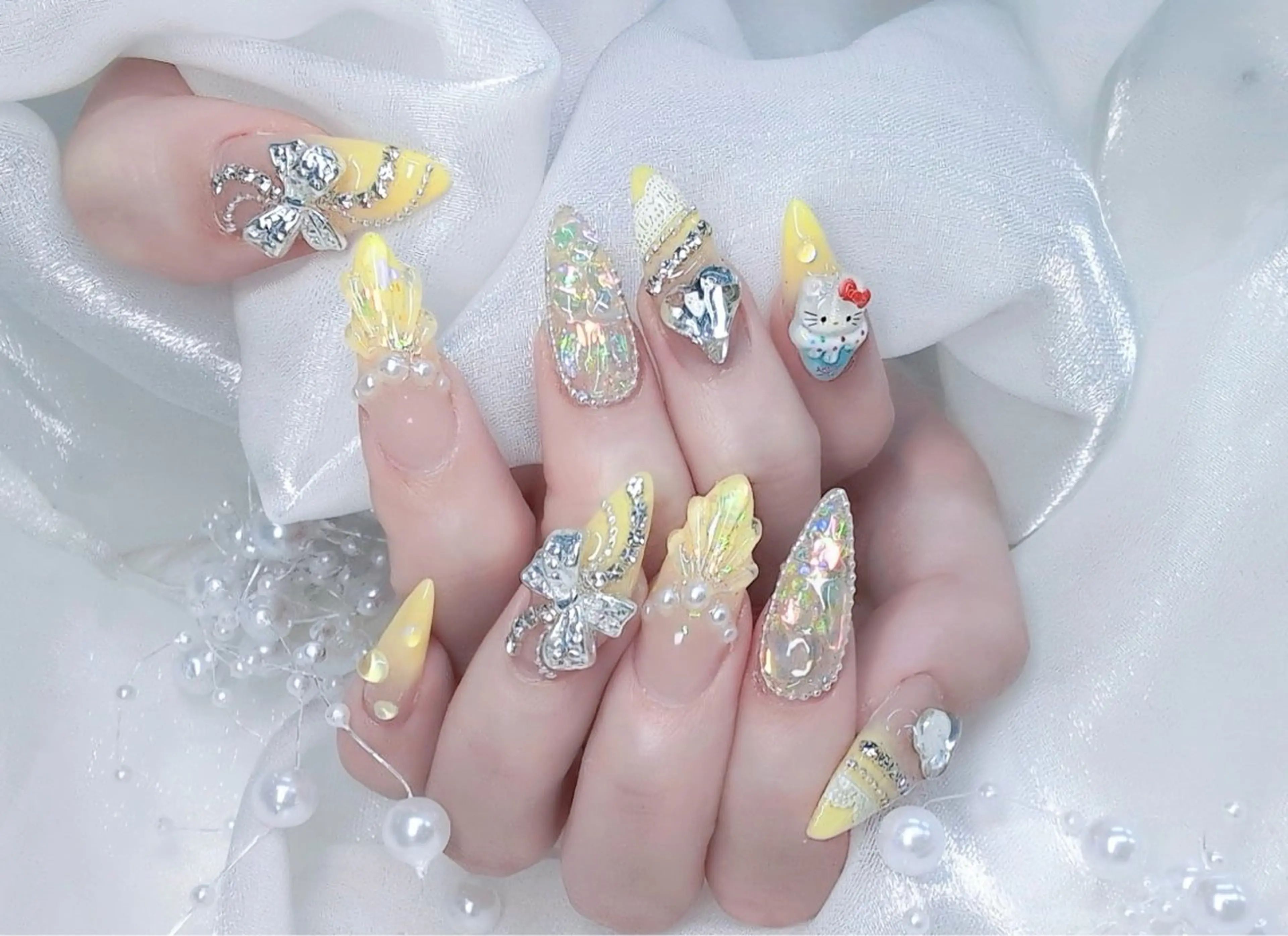 ネイル ハンドネイル ╹◡╹Mimoミモ ネイルサロンのネイルデザイン