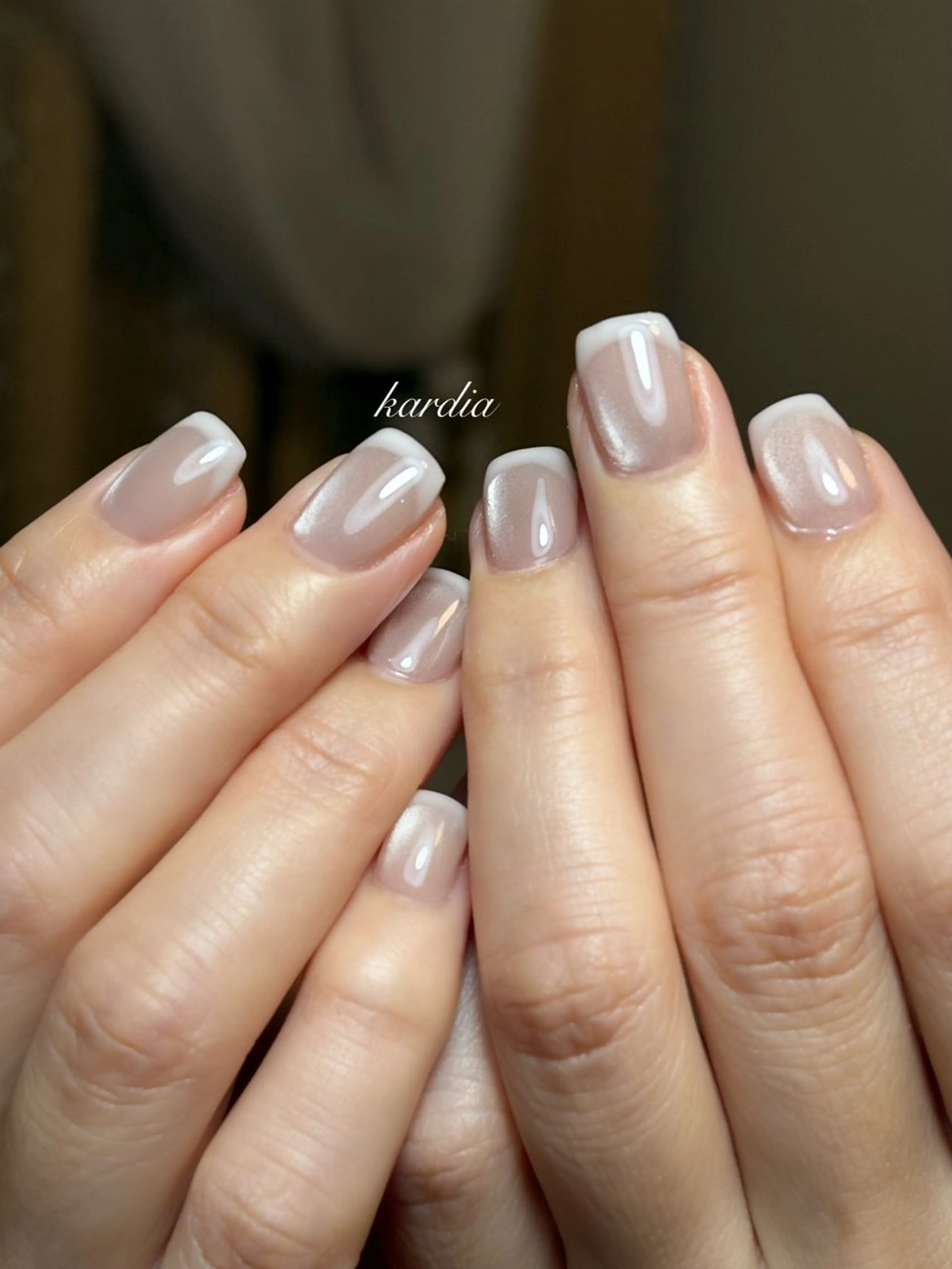 ネイル ハンドネイル καρδιά -ｶﾙﾃﾞｨｱ-のネイルデザイン