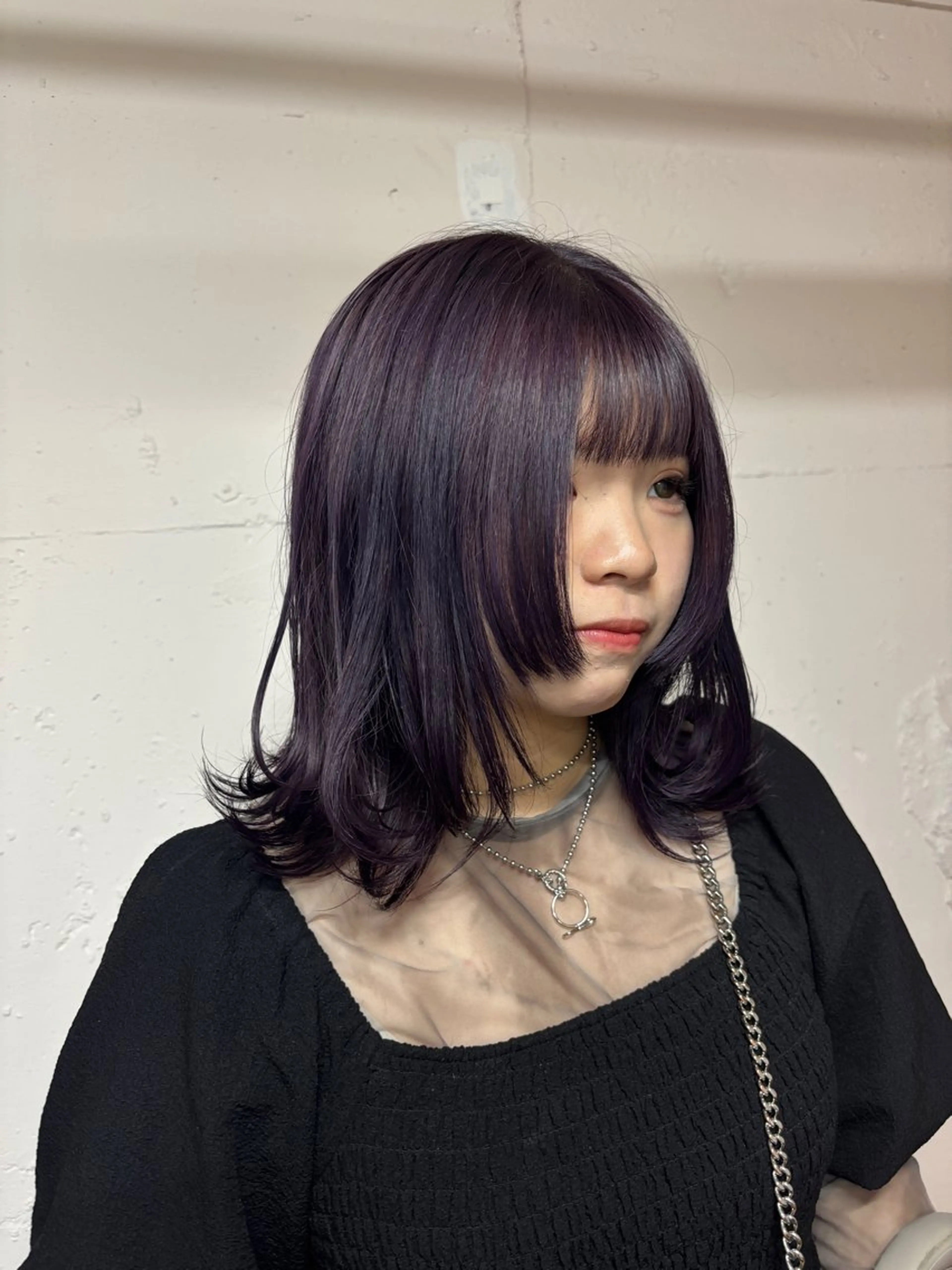 ミディアム カラー 🩵似合わせカット SEIRA🩵のヘアスタイル