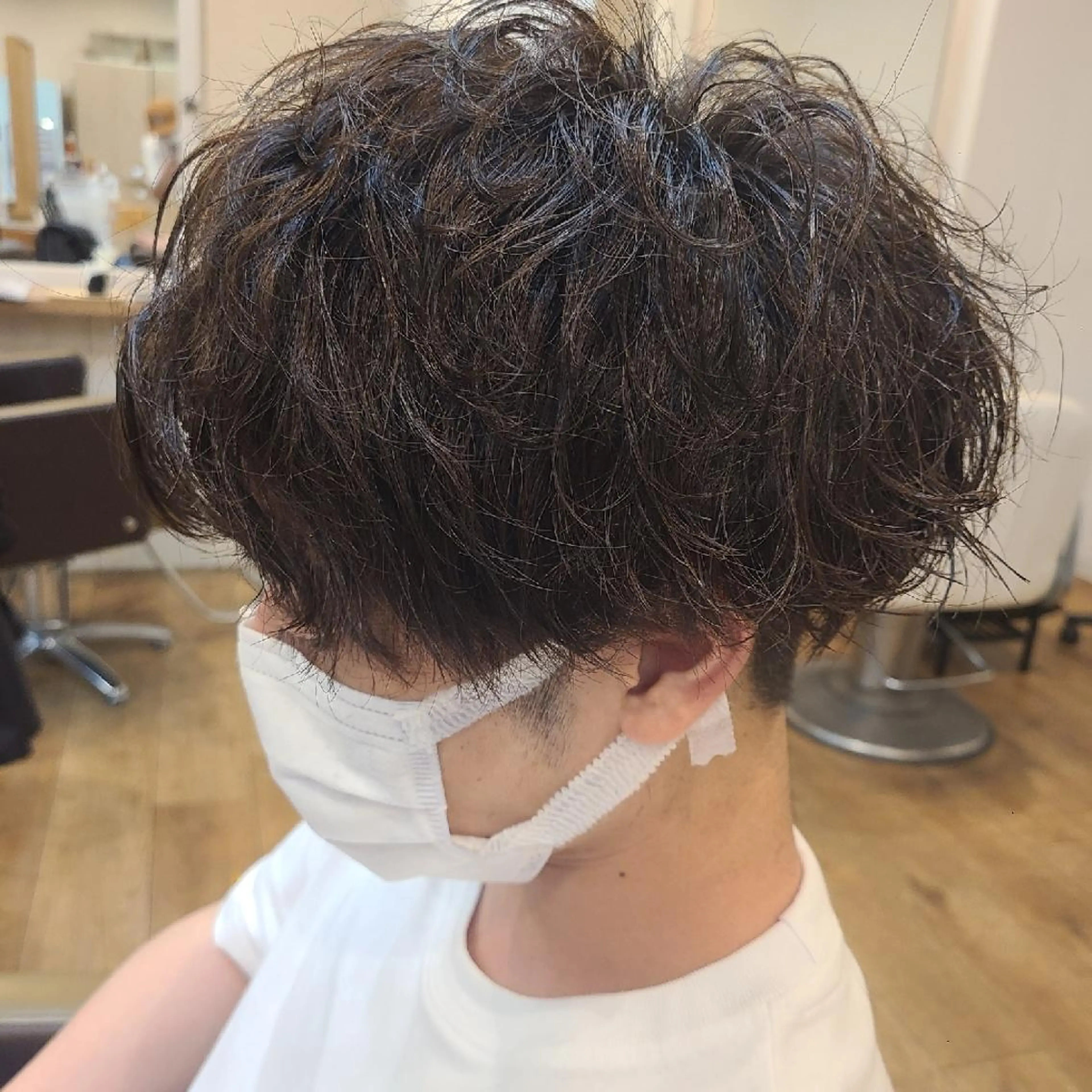 ショート メンズ メンズパーマ カット パーマ 【ネウィ天王寺 】seiyaのヘアスタイル