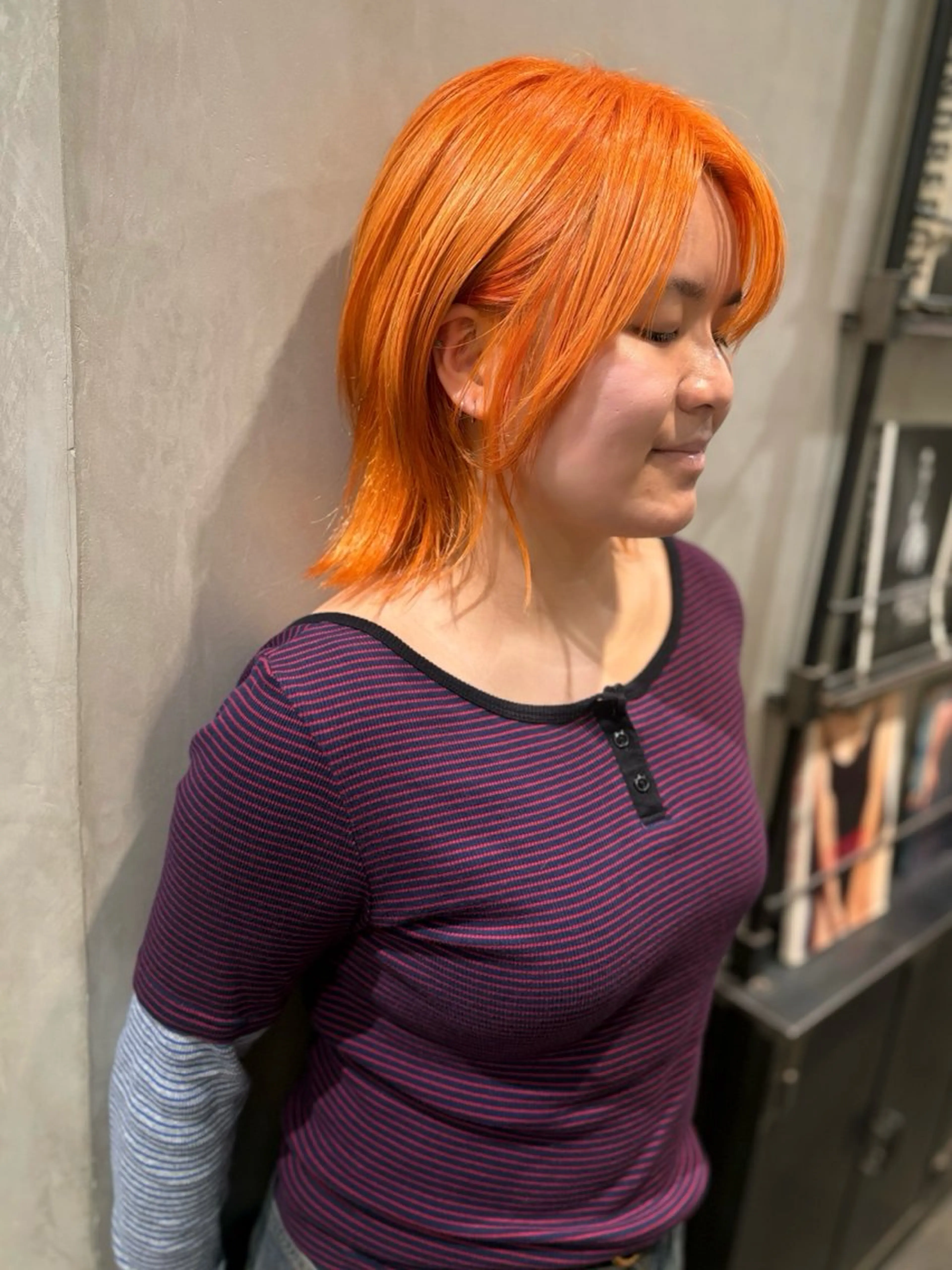 ミディアム カラー カット ヘアカラー トリートメント 優作 〜圧倒的信頼〜のヘアスタイル