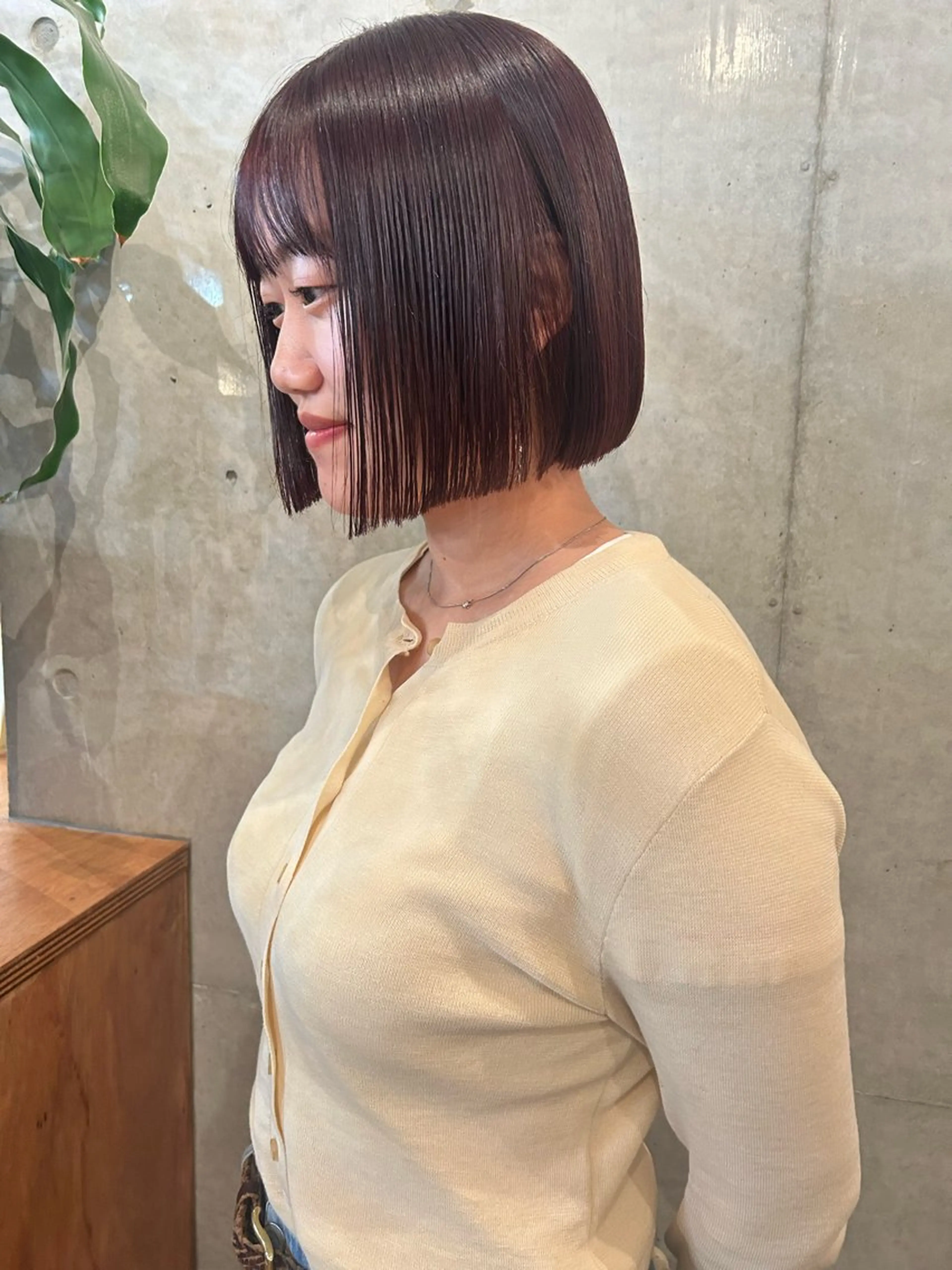 ワンカラー＋トリートメントの写真