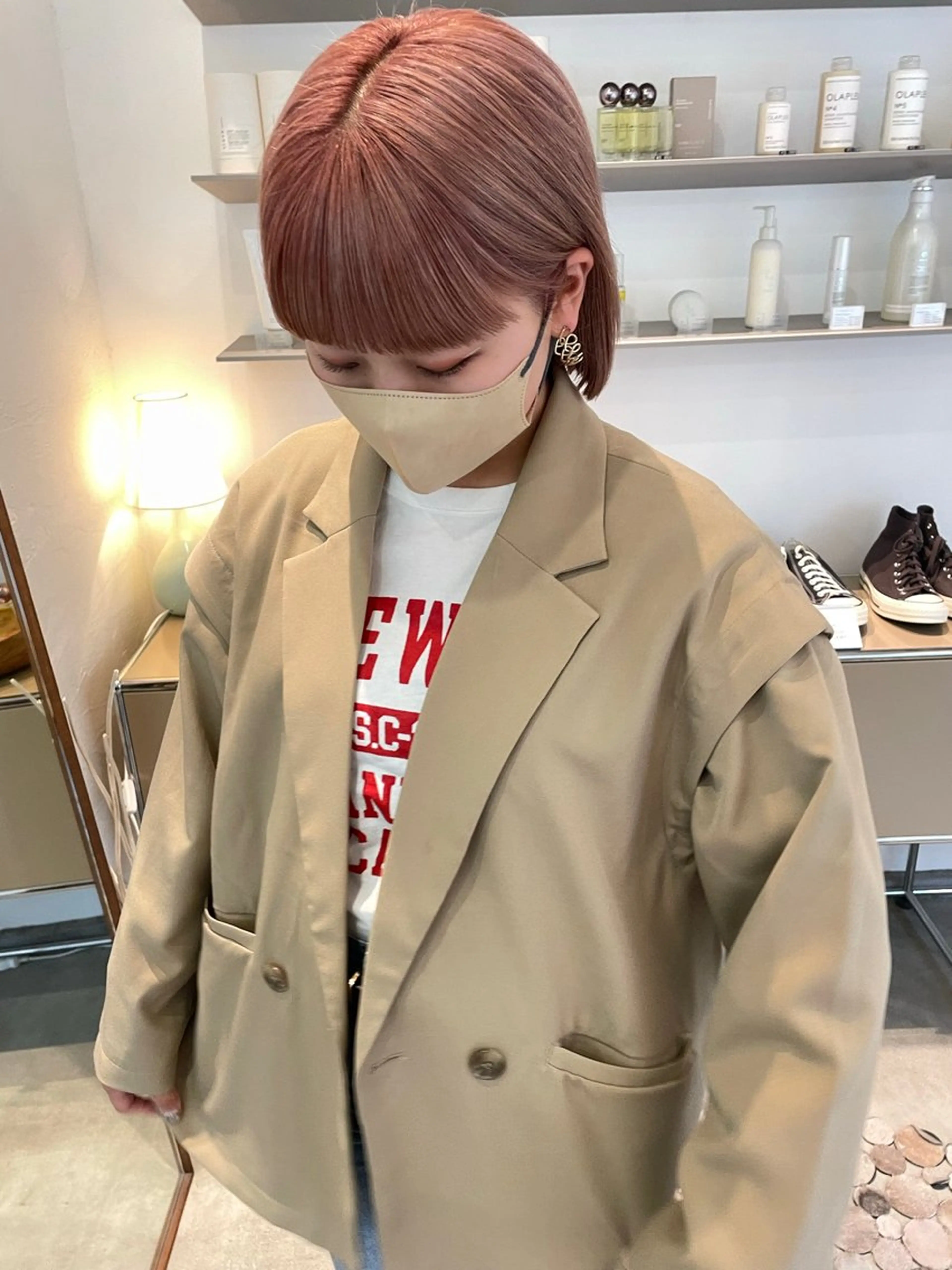 ミディアム ALLYS 渋谷店所属・最高級の艶のある カラーmei🎨のヘアスタイル