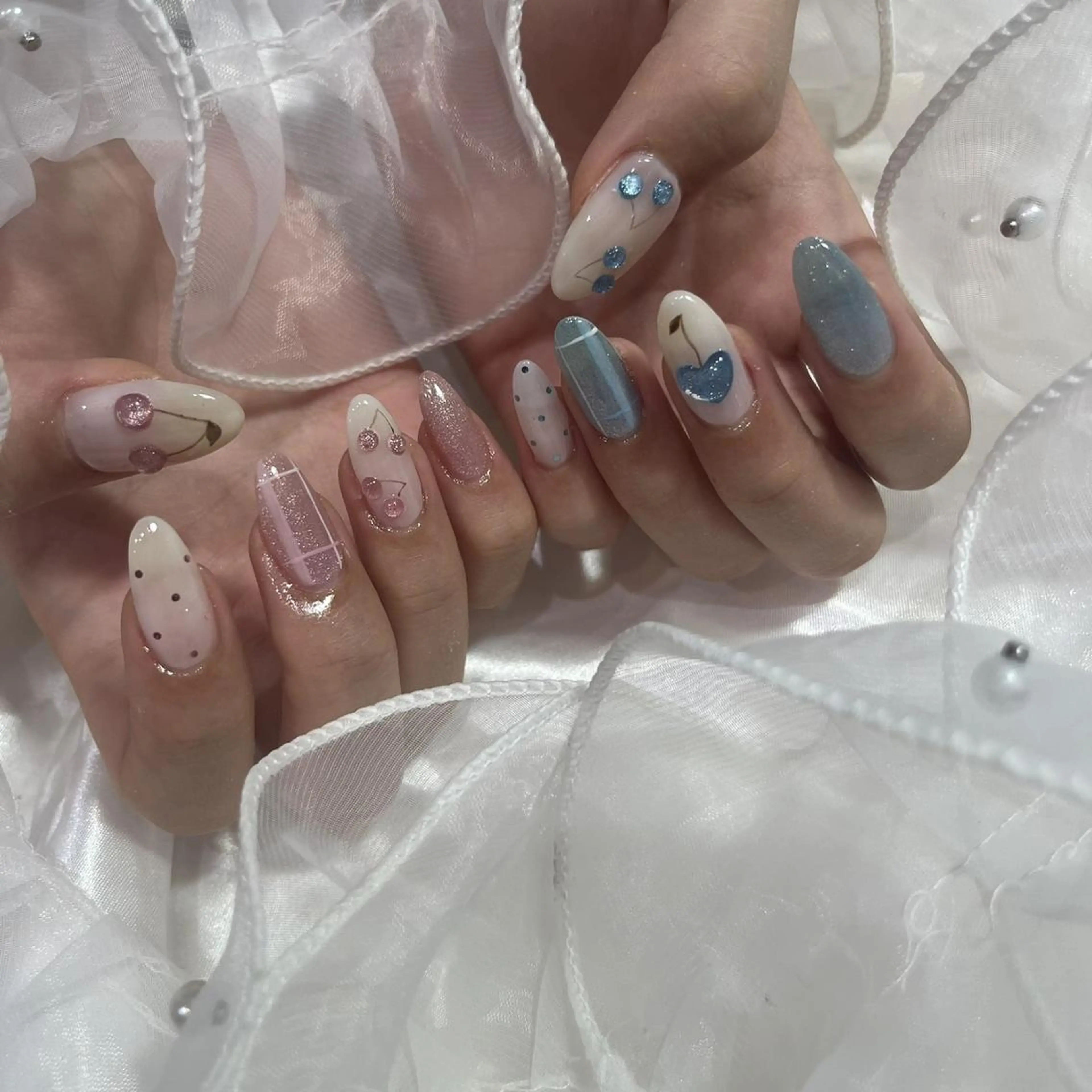 ロング ミーネイル心斎橋 ☆NATSUKI☆のネイルデザイン